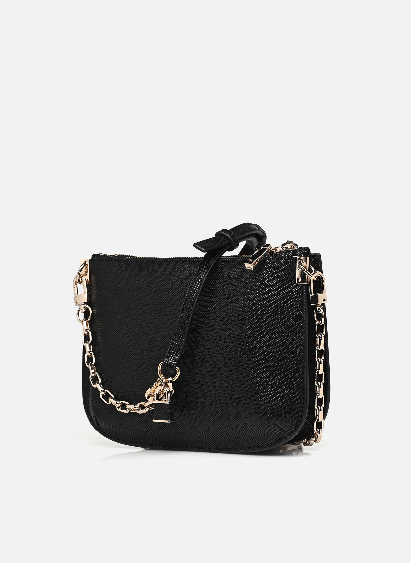 Sacs bandoulière Ilia 2 Cmprtmnt Xbody Top Zip femme noir Guess Sacs bandoulière Ilia 2 Cmprtmnt Xbody Top Zip femme noir BLACK