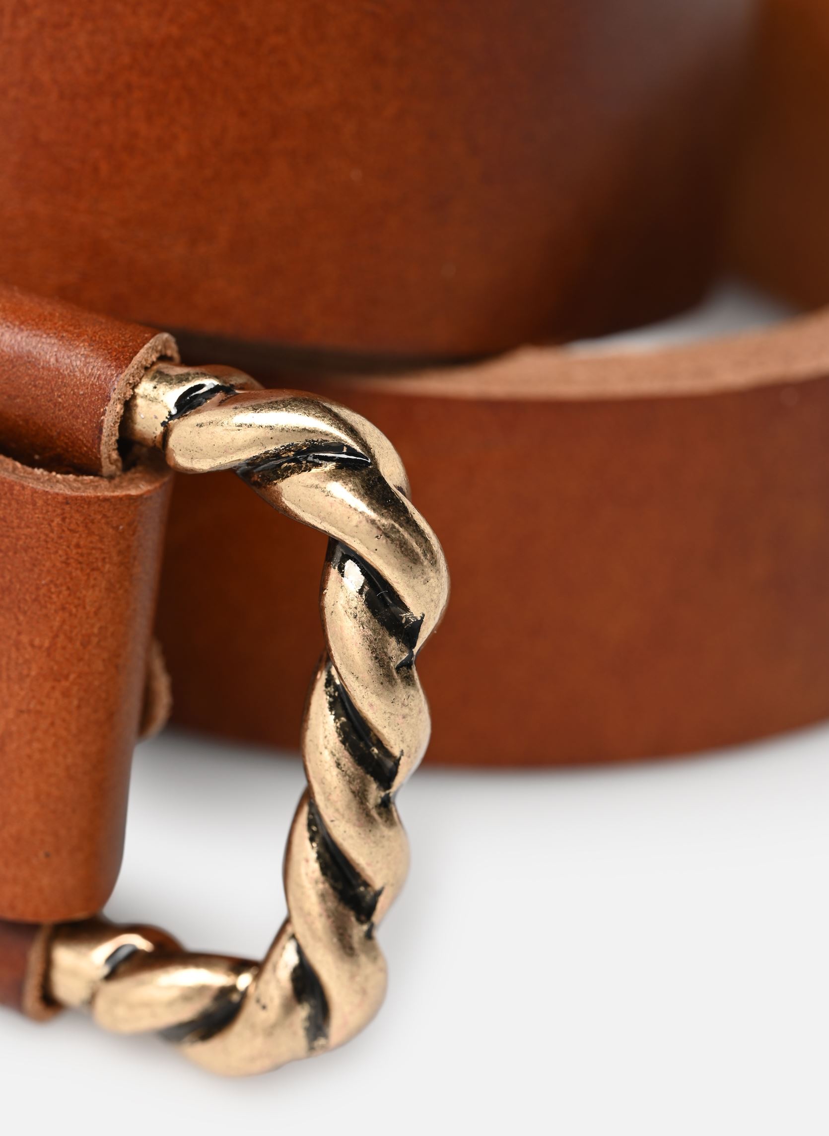 Gürtel Awian Leather Jeans Belt Fc damen braun Pieces Gürtel Awian Leather Jeans Belt Fc damen braun Whiskey Brown