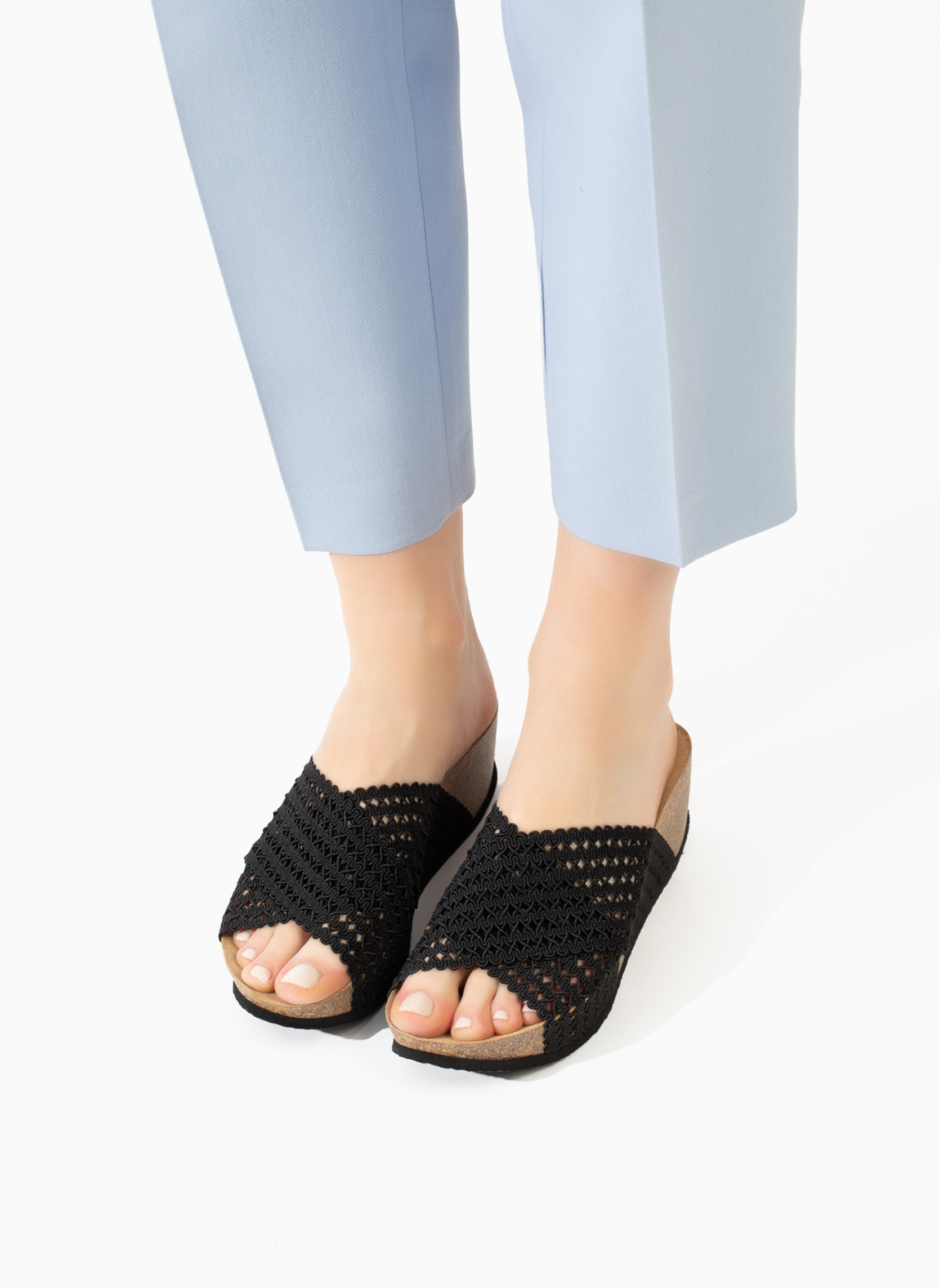 Mules XELINA femme noir Bayton Mules XELINA femme noir Noir