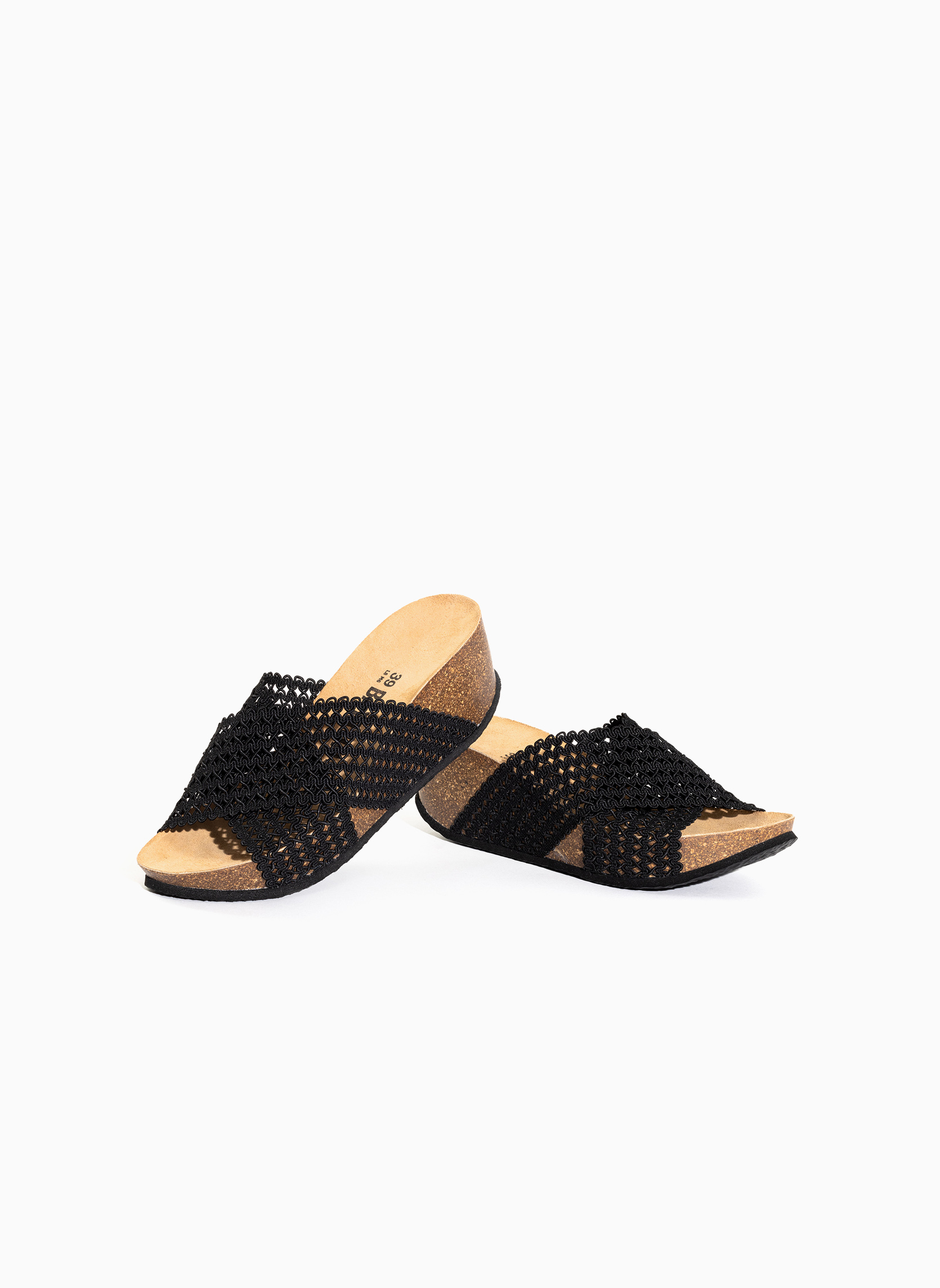Mules XELINA femme noir Bayton Mules XELINA femme noir Noir