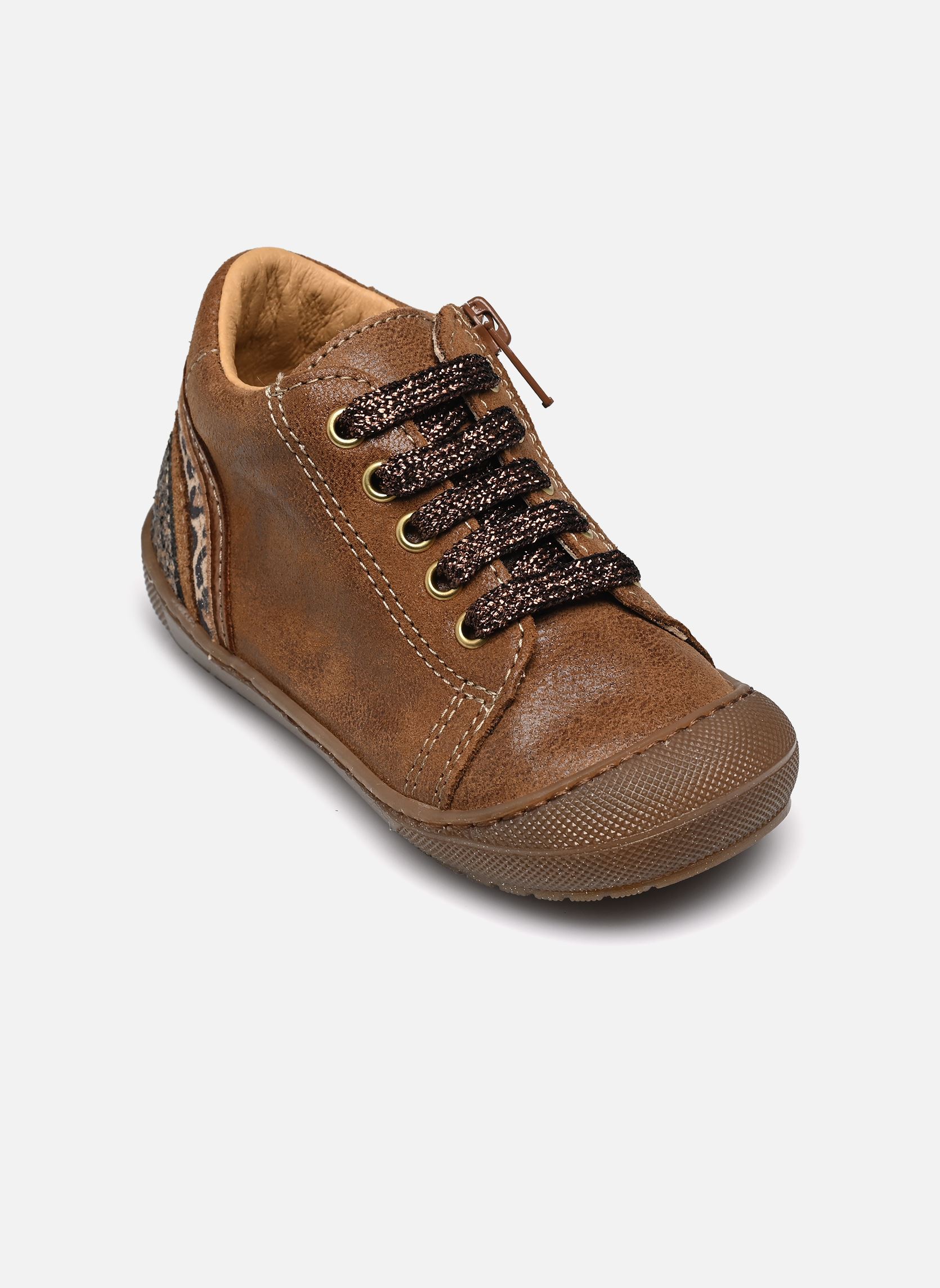 Baskets basses Joziel fille marron Bopy Baskets basses Joziel fille marron COGNAC
