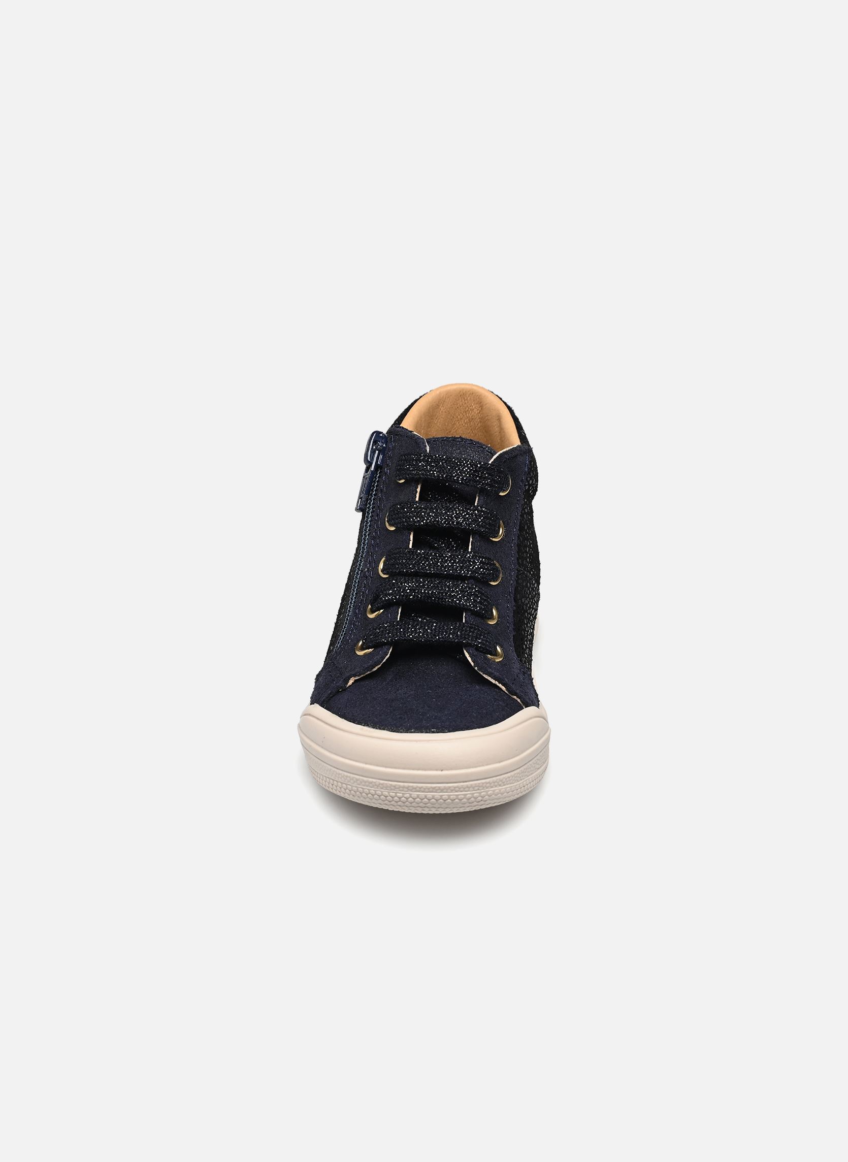 Baskets hautes Restario fille bleu Bopy Baskets hautes Restario fille bleu MARINE