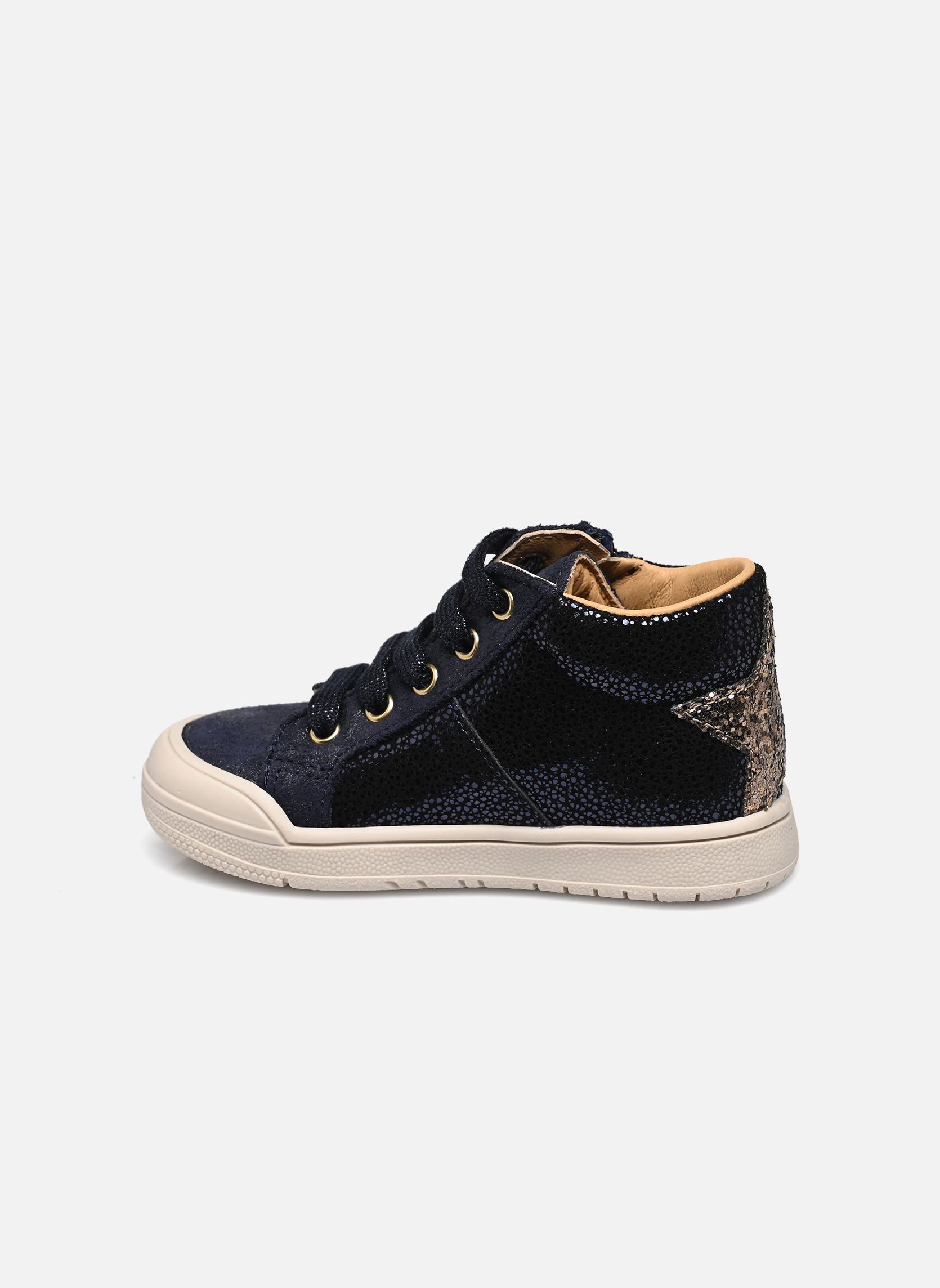 Baskets hautes Restario fille bleu Bopy Baskets hautes Restario fille bleu MARINE