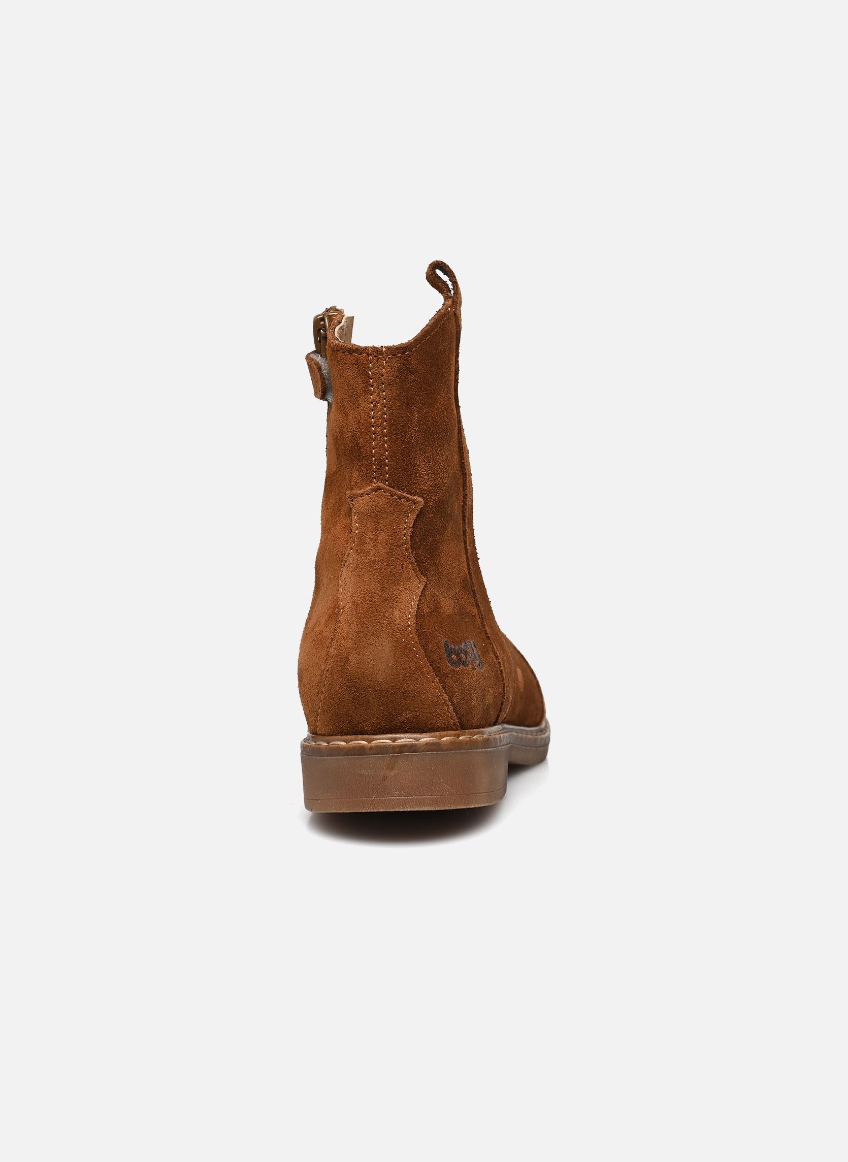 Stiefeletten / Ankle Boots Santiag mädchen braun Bopy Stiefeletten / Ankle Boots Santiag mädchen braun CARAMEL