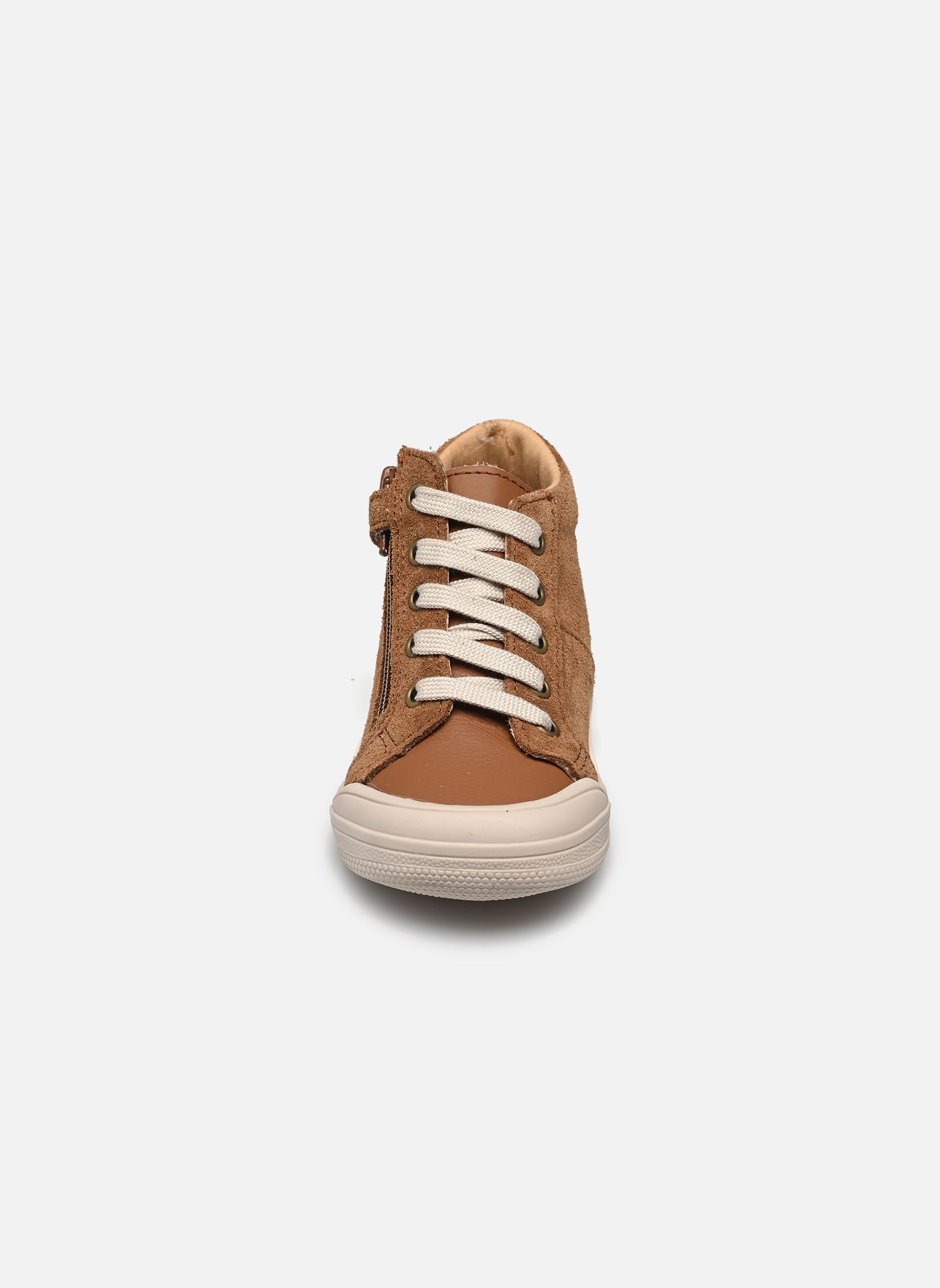 Zapatillas altas Restarex niño marrón Bopy Zapatillas altas Restarex niño marrón COGNAC VEL