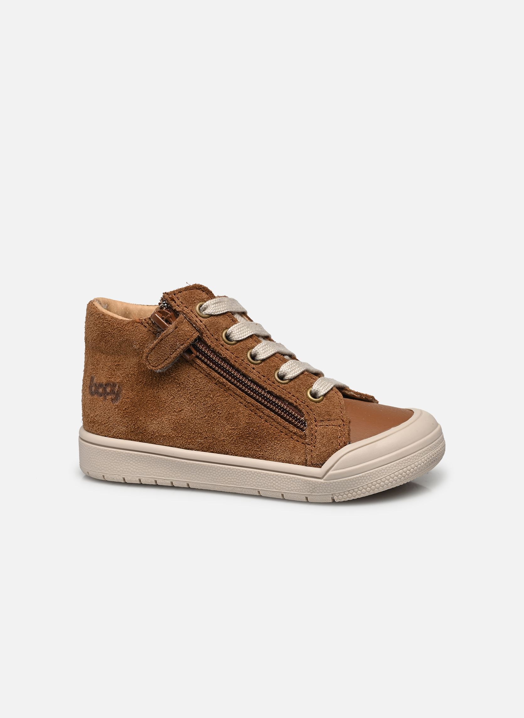 Zapatillas altas Restarex niño marrón Bopy Zapatillas altas Restarex niño marrón COGNAC VEL