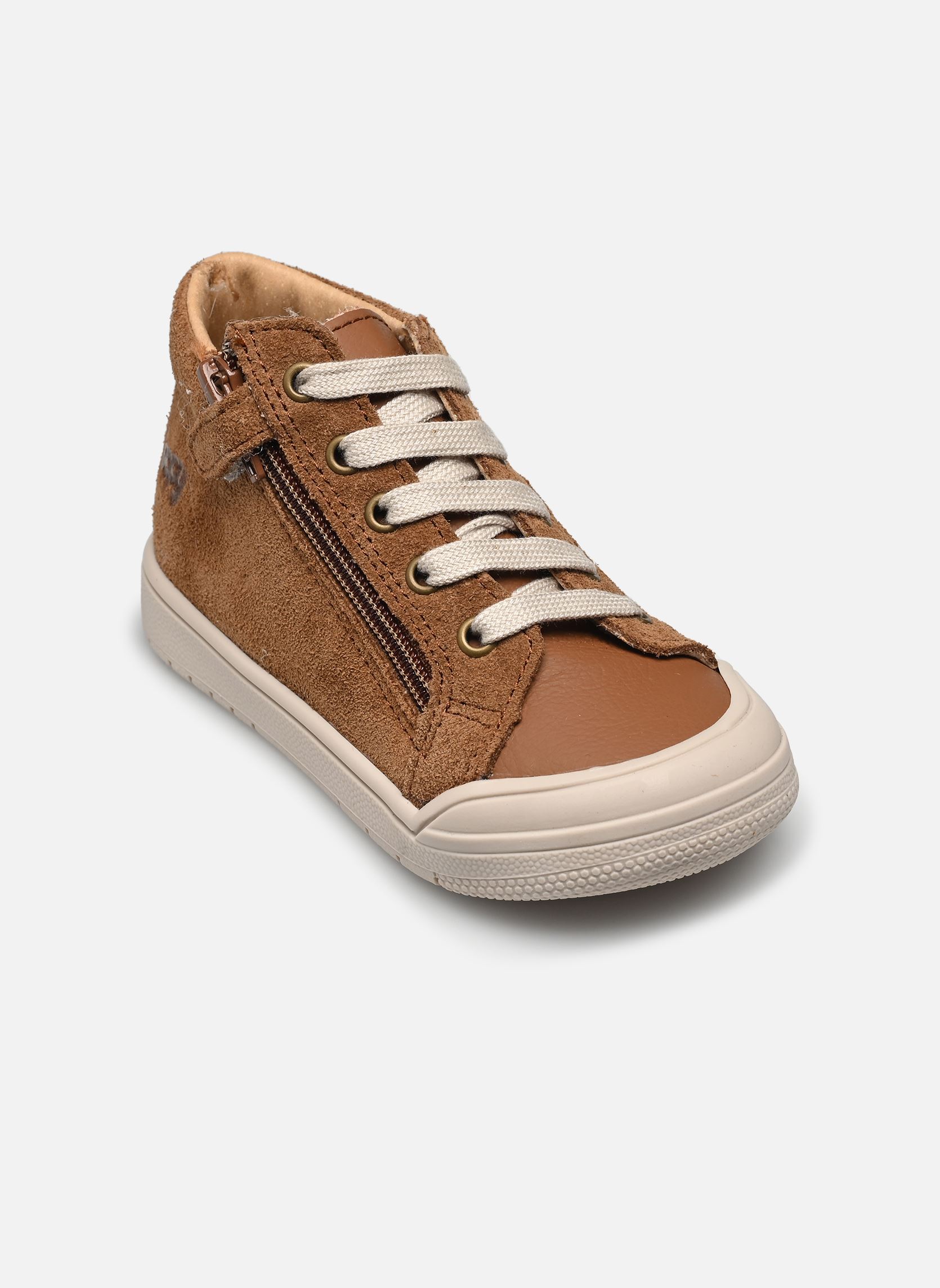 Zapatillas altas Restarex niño marrón Bopy Zapatillas altas Restarex niño marrón COGNAC VEL