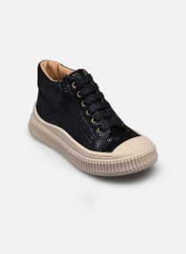 Baskets hautes Solex fille bleu Bopy Baskets hautes Solex fille bleu MARINE PAILLETE