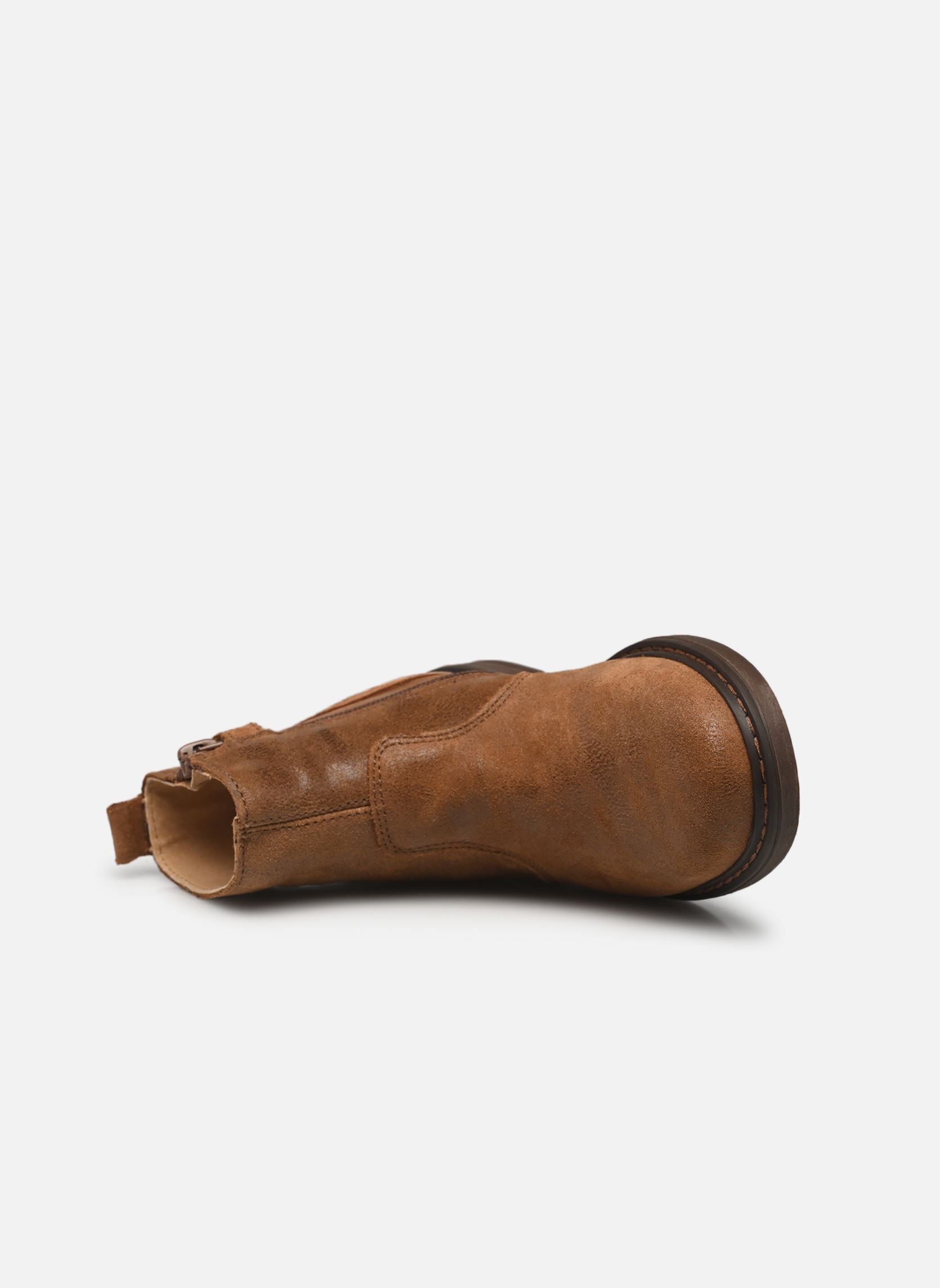 Enkellaarsjes Sozi meisjes bruin Bopy Enkellaarsjes Sozi meisjes bruin COGNAC
