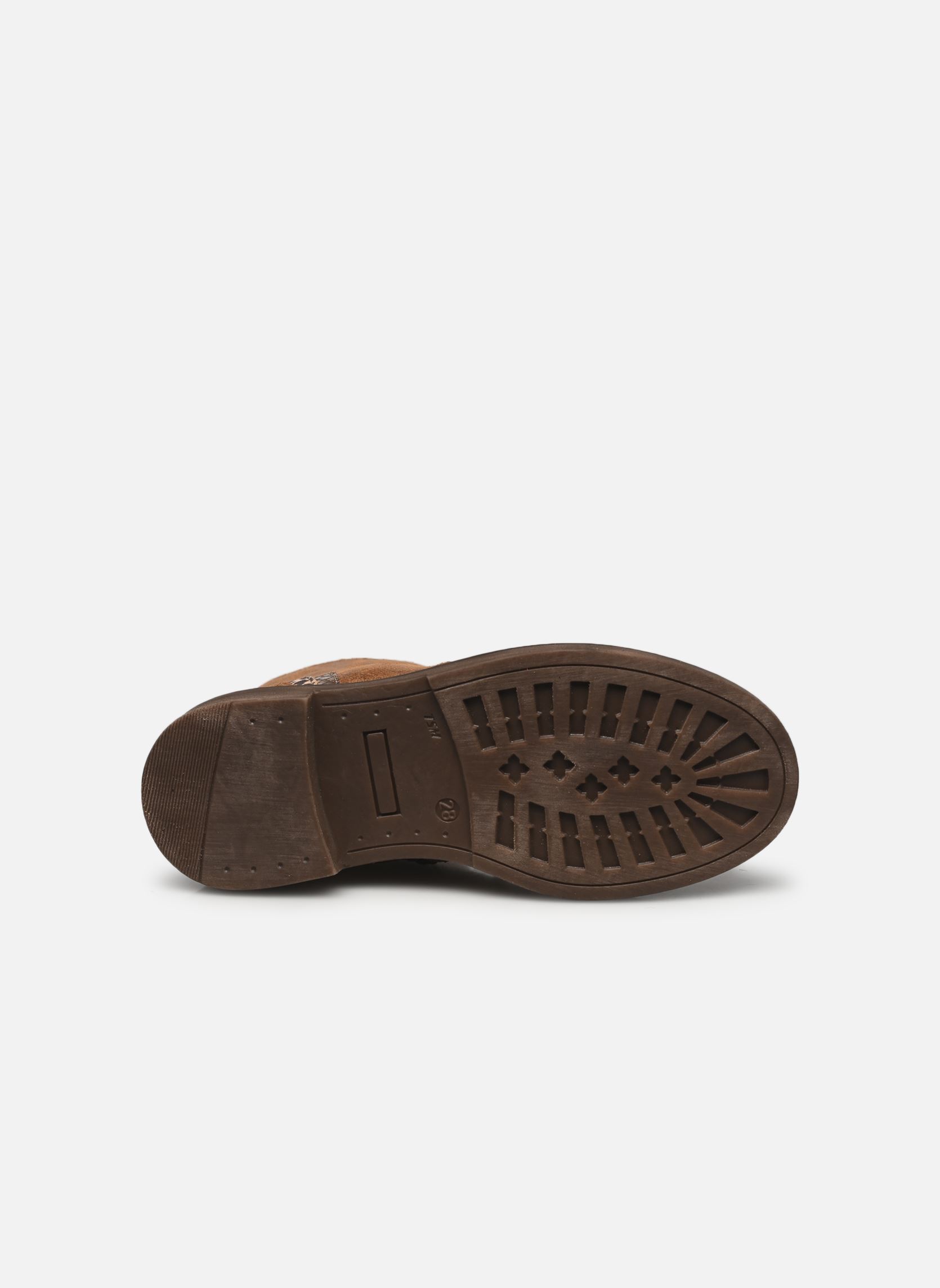 Enkellaarsjes Sozi meisjes bruin Bopy Enkellaarsjes Sozi meisjes bruin COGNAC