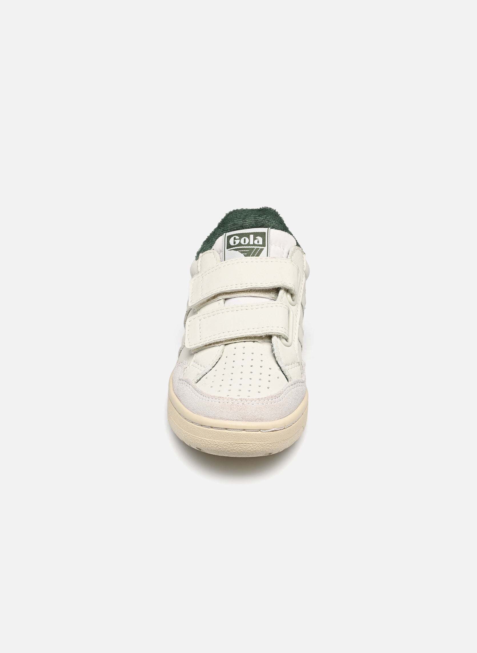 Baskets Eagle Strap blanc Gola Baskets Eagle Strap blanc OFF WHITE/EVERGREEN
