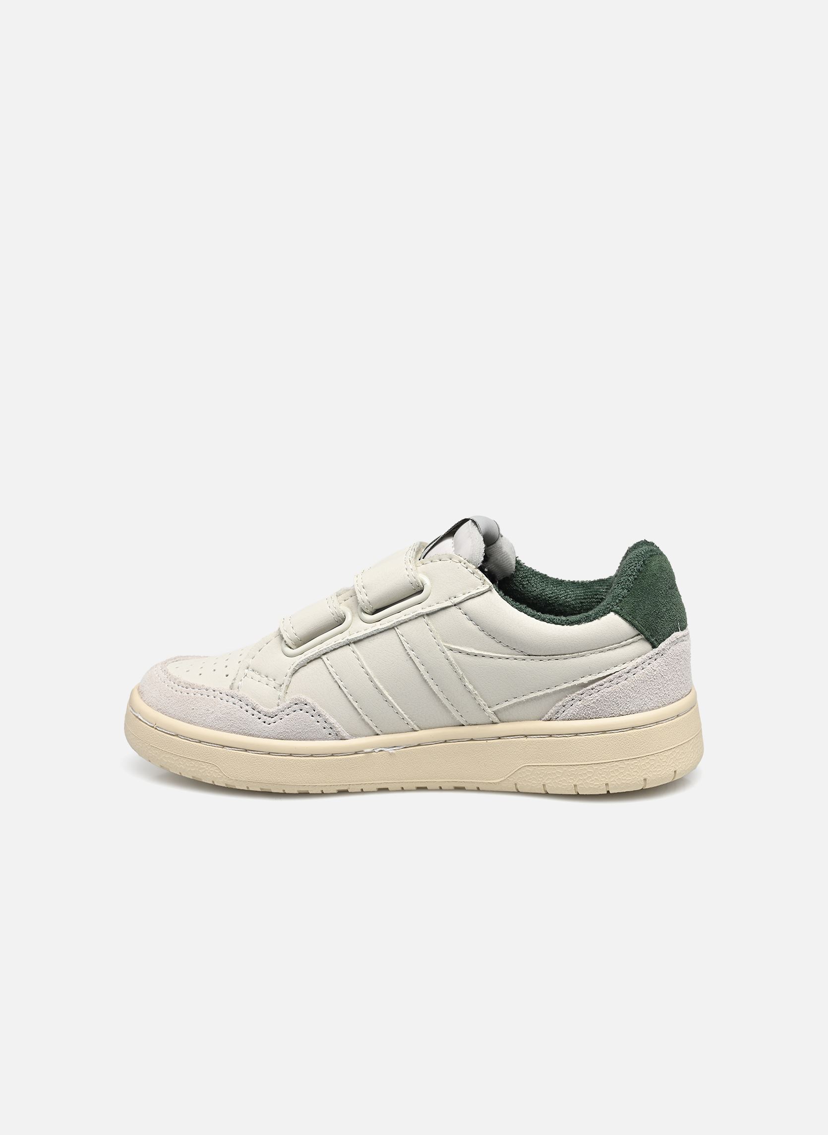 Baskets Eagle Strap blanc Gola Baskets Eagle Strap blanc OFF WHITE/EVERGREEN