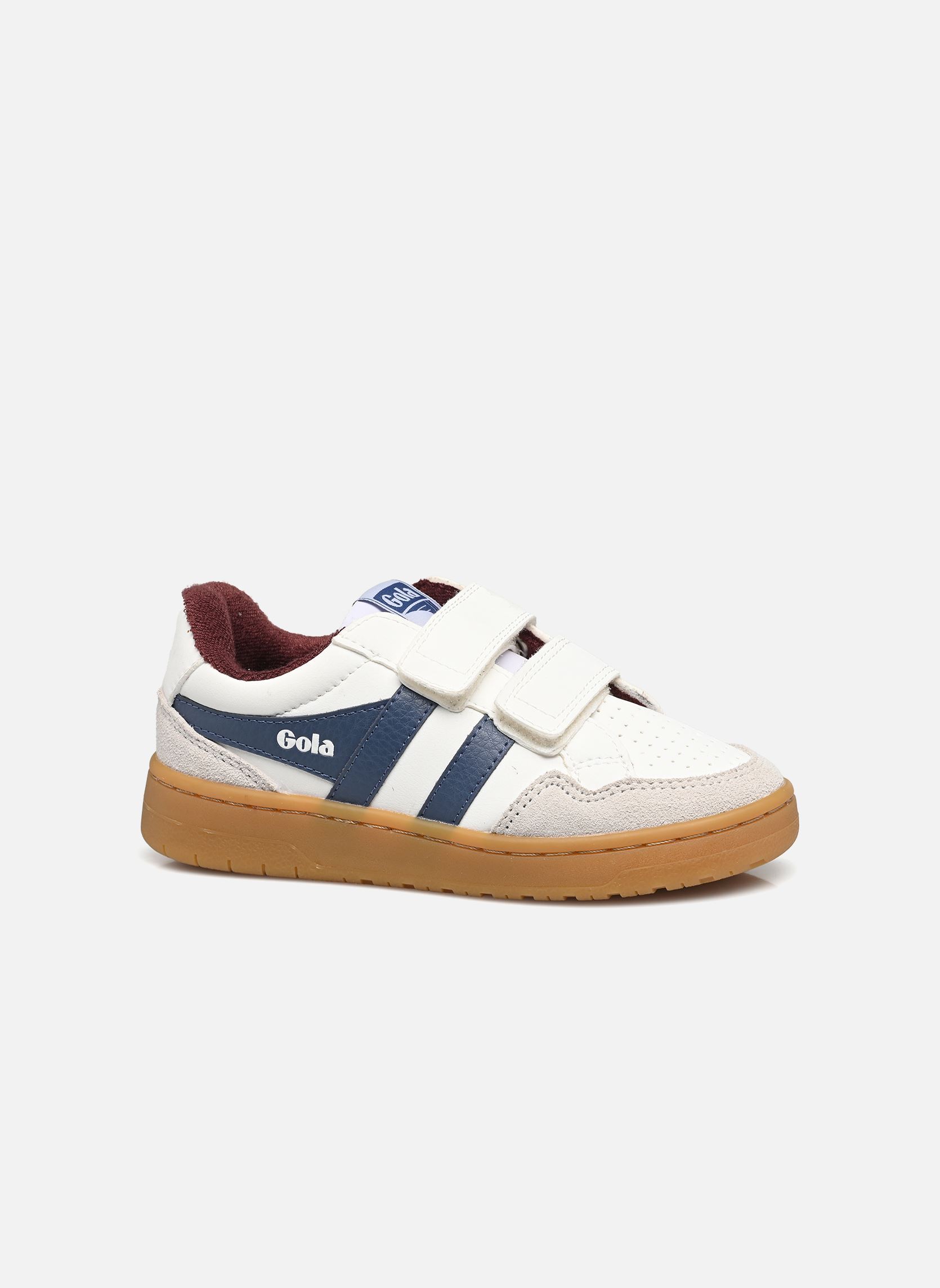 Sneakers Eagle Strap wit Gola Sneakers Eagle Strap wit WHITE/MOONLIGHT/BURGUNDY/GUM