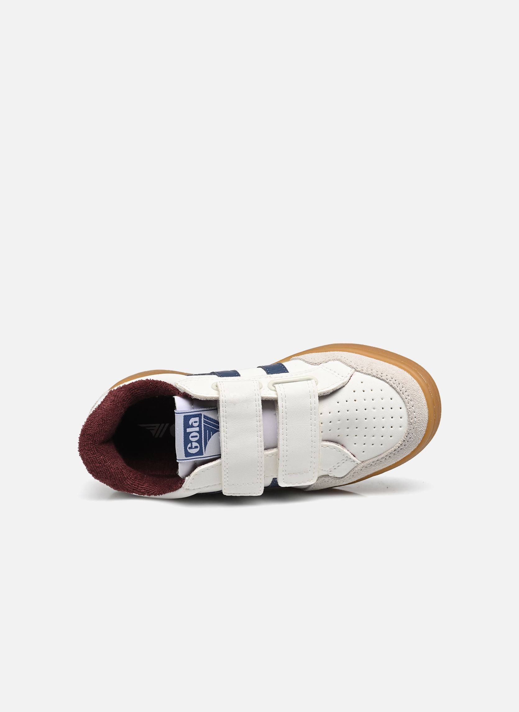Sneakers Eagle Strap wit Gola Sneakers Eagle Strap wit WHITE/MOONLIGHT/BURGUNDY/GUM