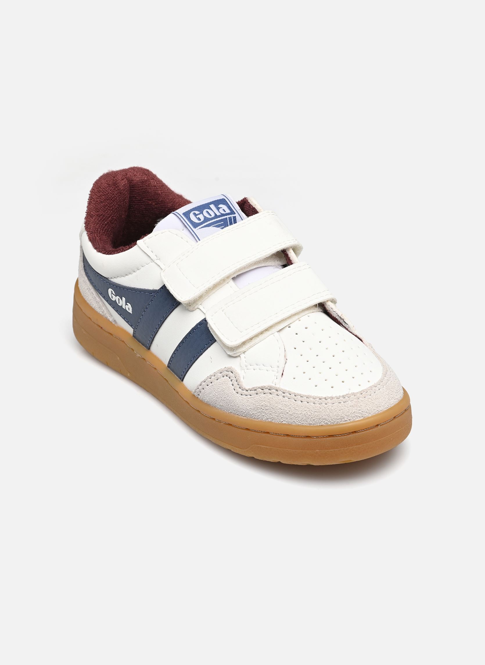 Sneakers Eagle Strap wit Gola Sneakers Eagle Strap wit WHITE/MOONLIGHT/BURGUNDY/GUM