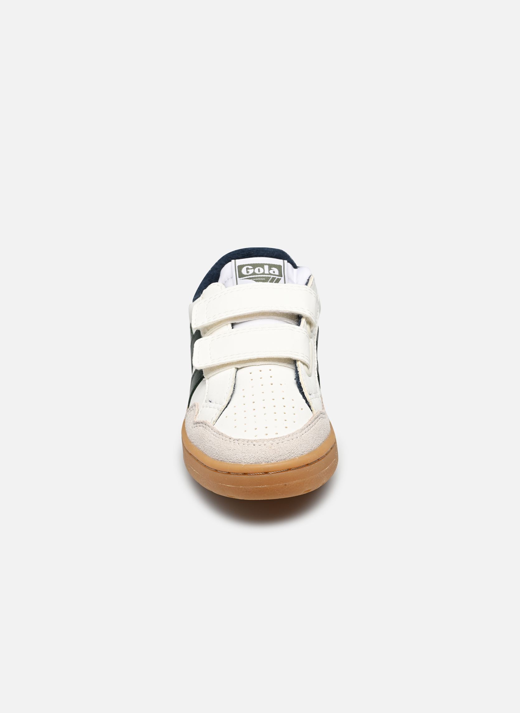 Baskets Eagle Strap blanc Gola Baskets Eagle Strap blanc WHITE/EVERGREEN/NAVY