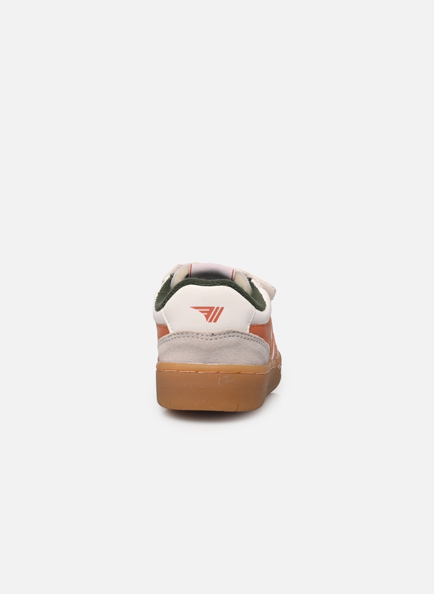 Sneakers Eagle Strap meisjes wit Gola Sneakers Eagle Strap meisjes wit WHITE/MOODY ORANGE/EVERGREEN
