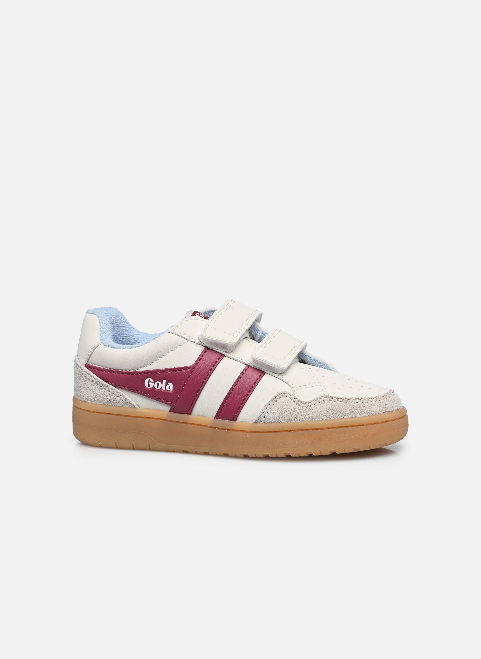 Sneakers Eagle Strap meisjes wit Gola Sneakers Eagle Strap meisjes wit OFF WHITE/CERISE/AIR/GUM