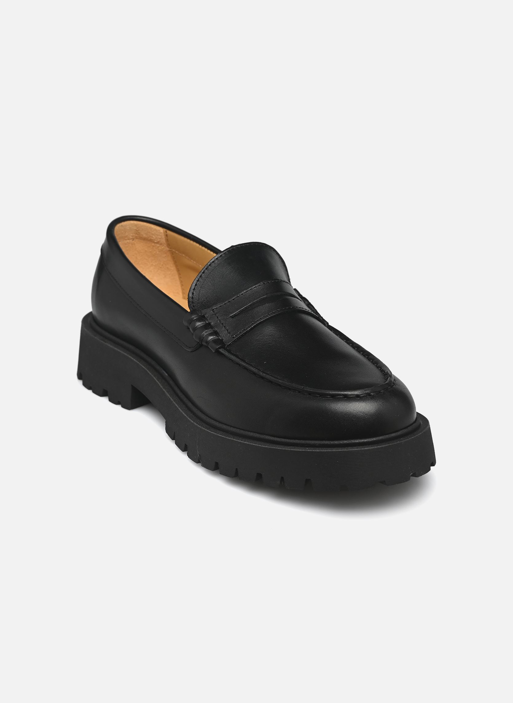 Loafer Dexter damen schwarz Alohas Loafer Dexter damen schwarz BLACK LEATHER