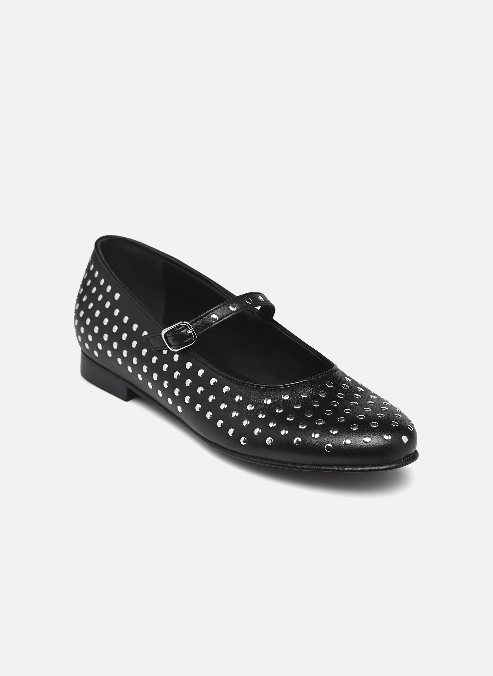Ballerines classiques Lucien femme noir Alohas Ballerines classiques Lucien femme noir BLACK LEATHER