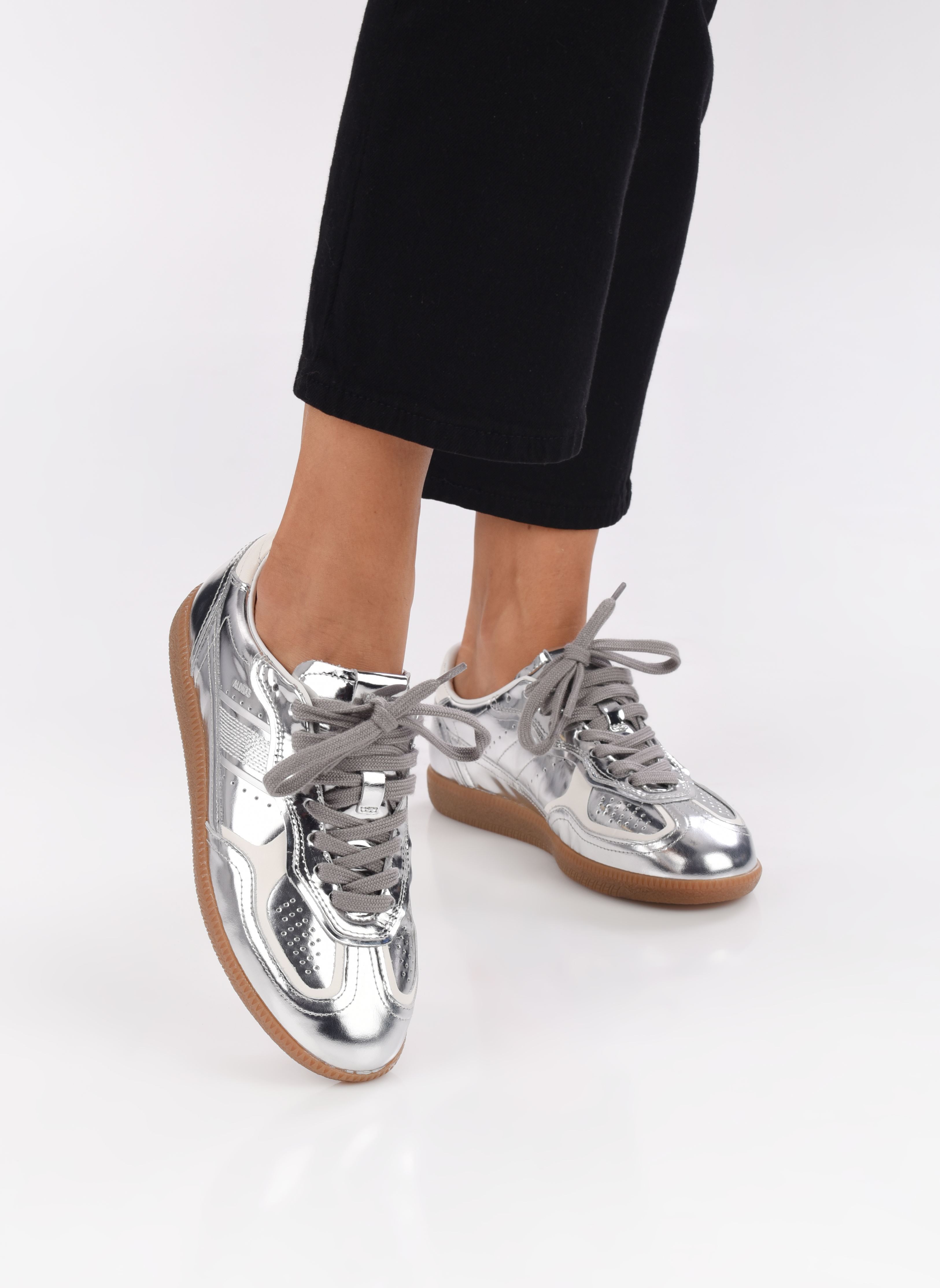 Baskets basses Tb.490 Rife femme argent Alohas Baskets basses Tb.490 Rife femme argent SILVER CREAM