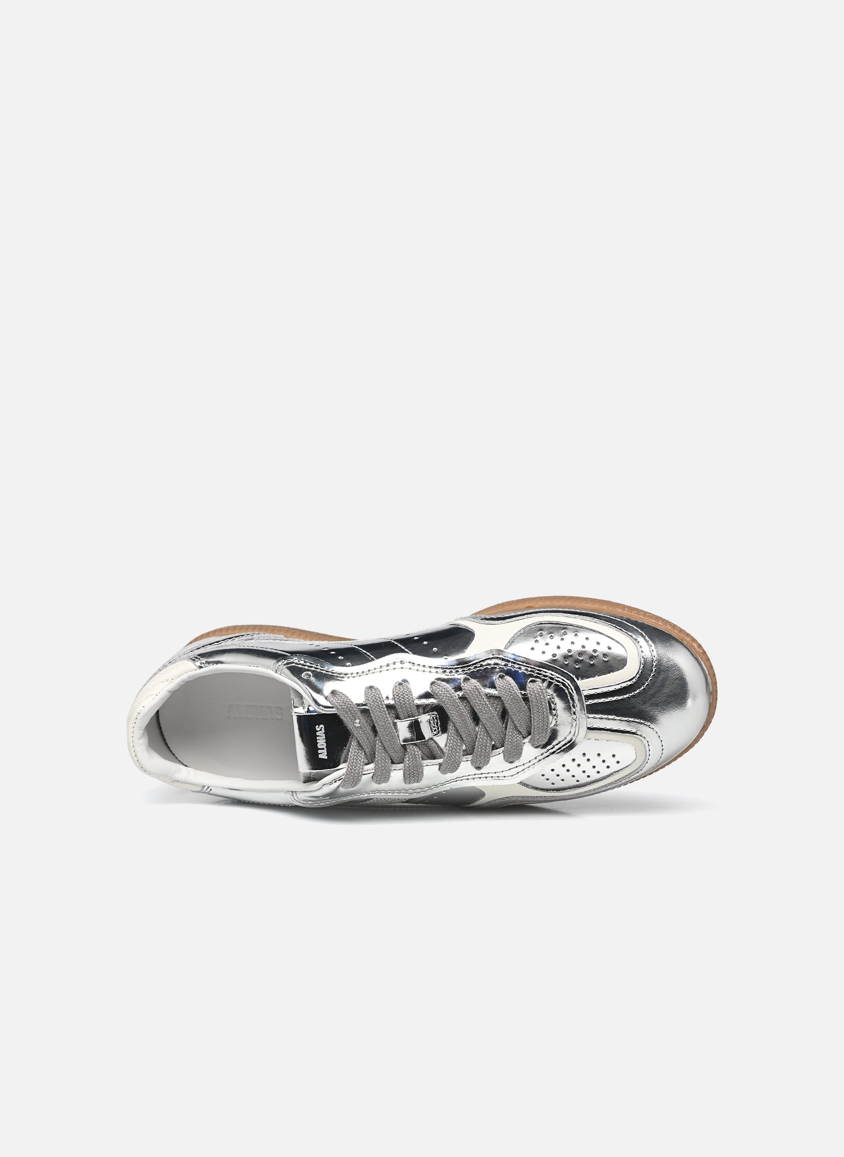 Baskets basses Tb.490 Rife femme argent Alohas Baskets basses Tb.490 Rife femme argent SILVER CREAM