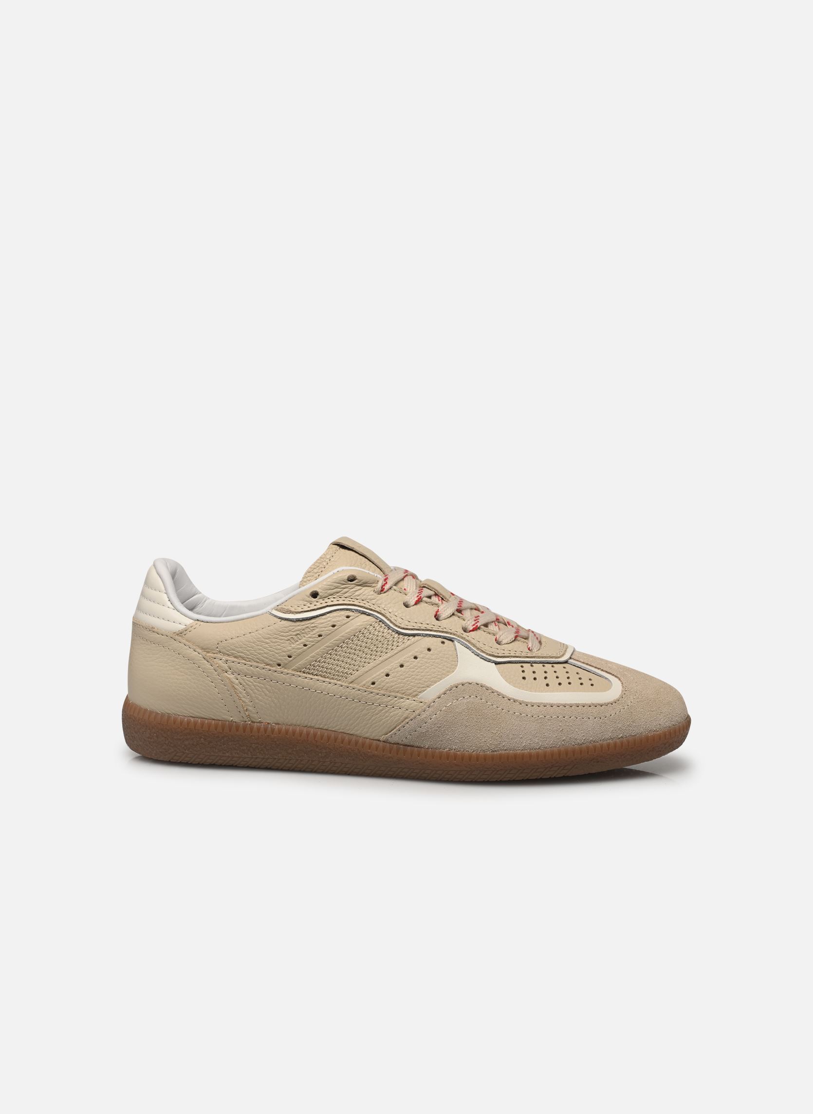 Lage sneakers Tb.490 Rife dames beige Alohas Lage sneakers Tb.490 Rife dames beige GRAIN CREAM LEATHER