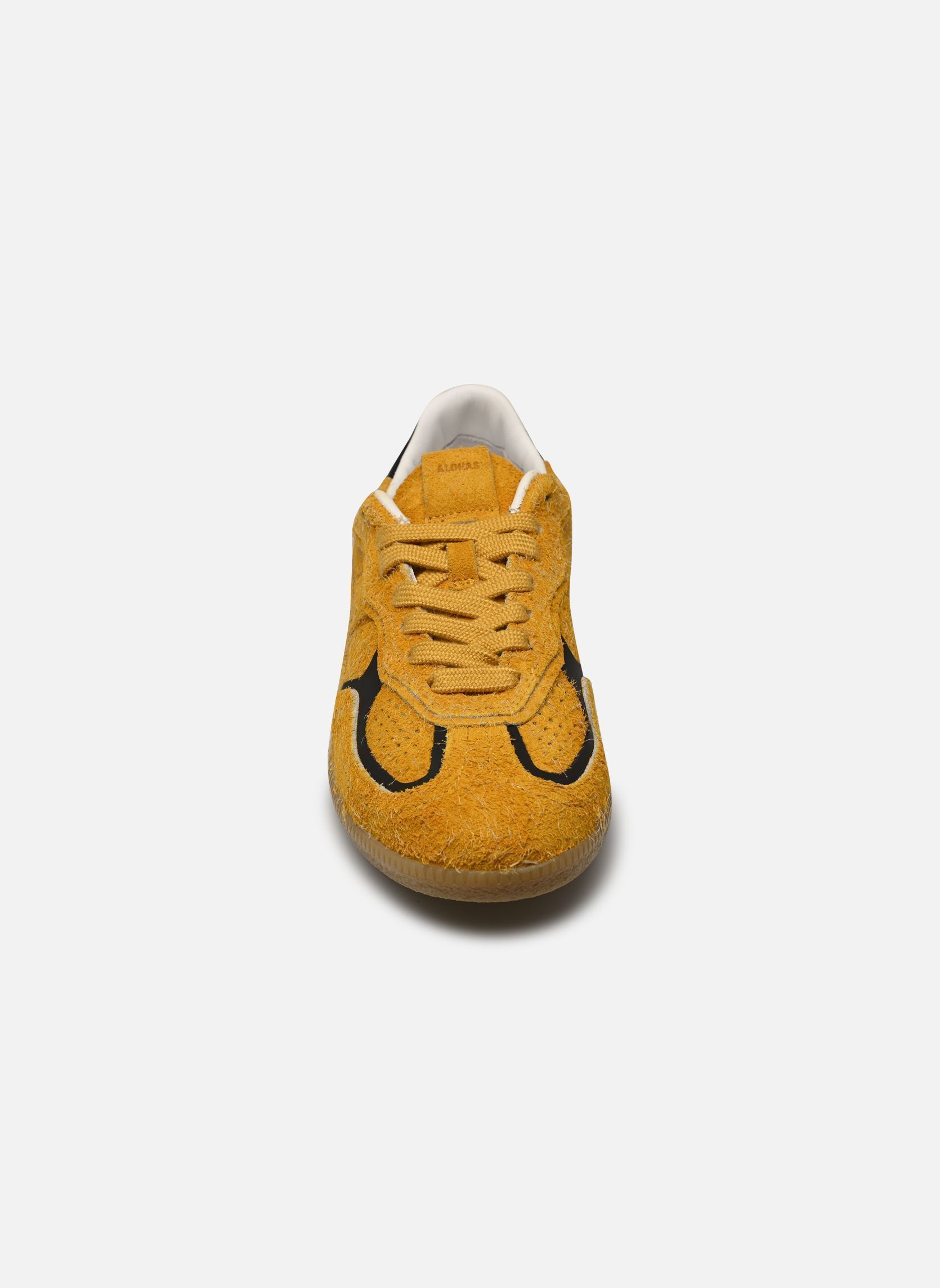 Baskets basses Tb.490 Rife femme jaune Alohas Baskets basses Tb.490 Rife femme jaune SUEDE FUZZY YELLOW LEATHER