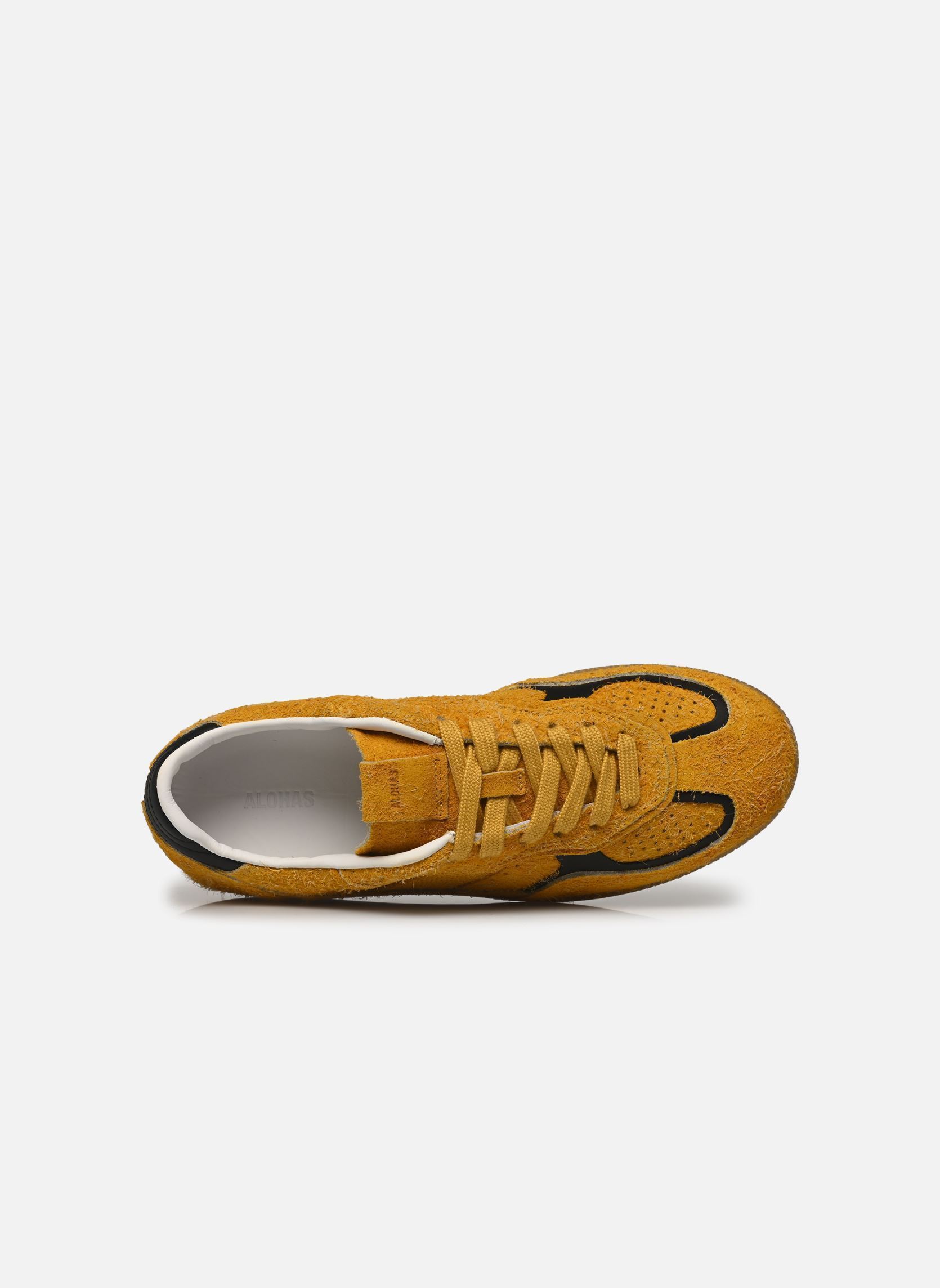 Baskets basses Tb.490 Rife femme jaune Alohas Baskets basses Tb.490 Rife femme jaune SUEDE FUZZY YELLOW LEATHER