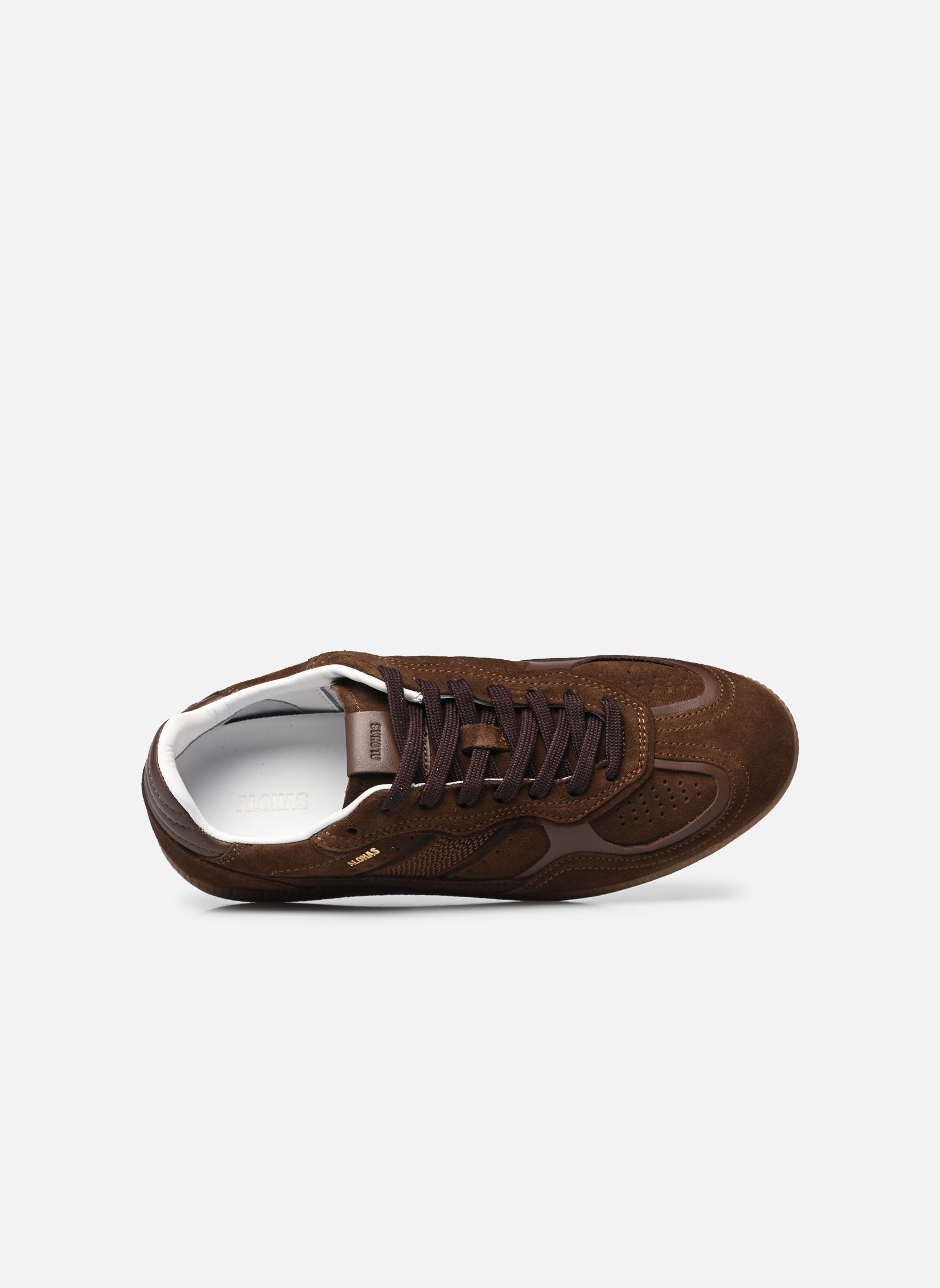 Niedrige Sneaker Tb.490 Rife damen braun Alohas Niedrige Sneaker Tb.490 Rife damen braun Chocolate Brown Leather