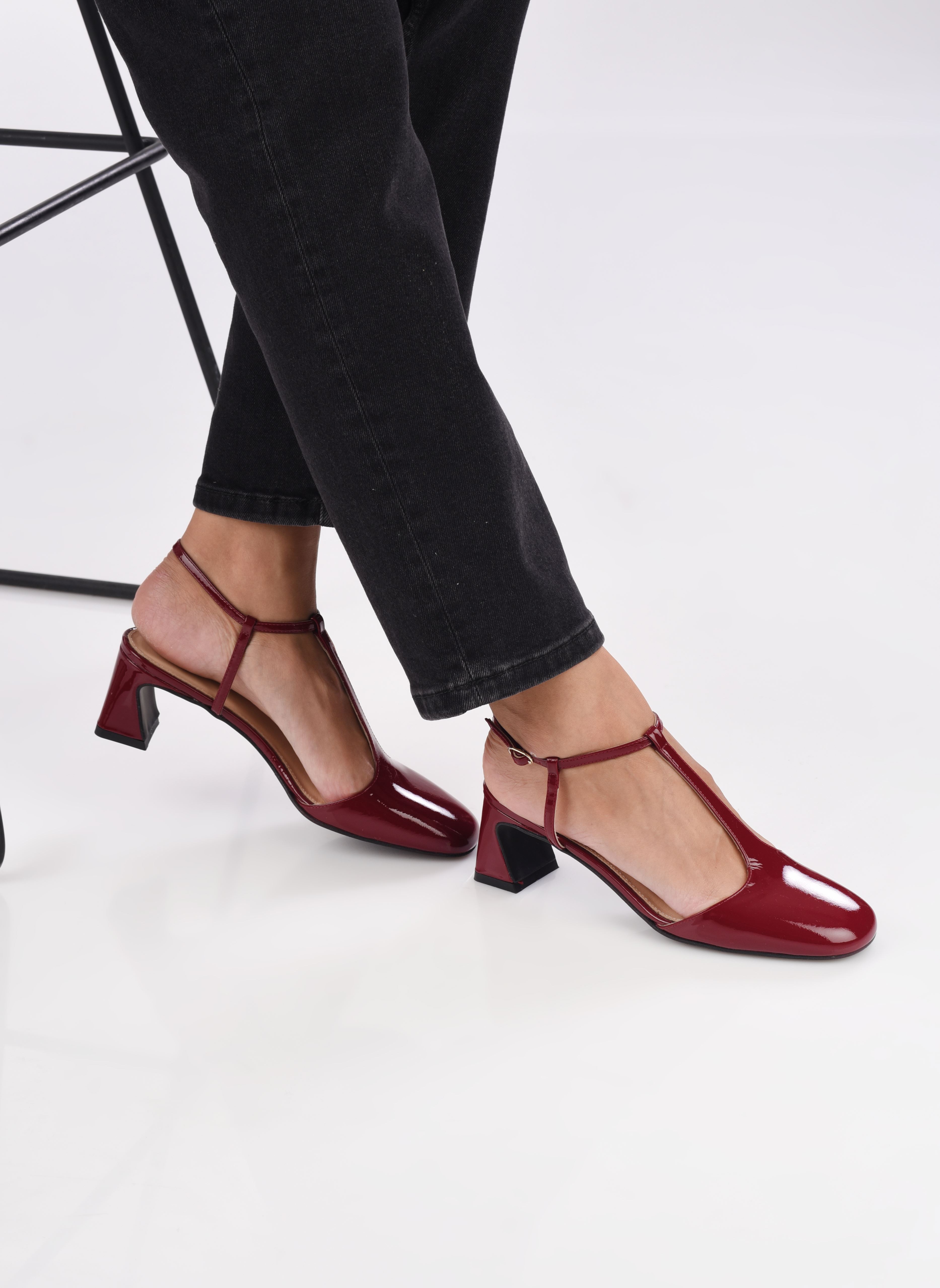 Slingback pumps Jayne Onix dames bordeaux Alohas Slingback pumps Jayne Onix dames bordeaux BURGUNDY