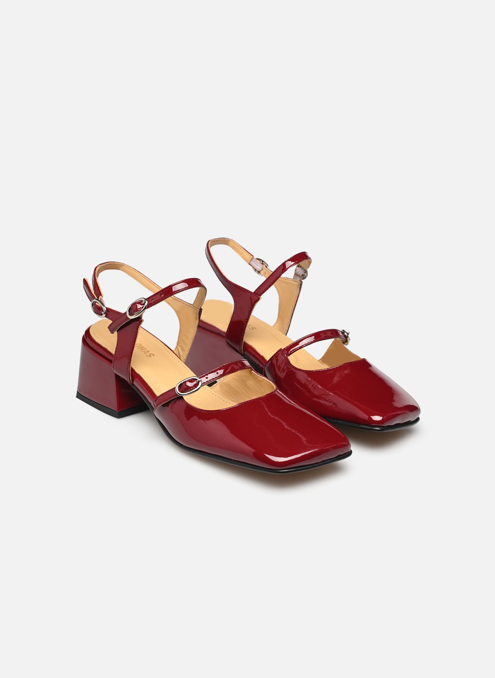 Slingback pumps Withnee dames bordeaux Alohas Slingback pumps Withnee dames bordeaux BURGUNDY LEATHER