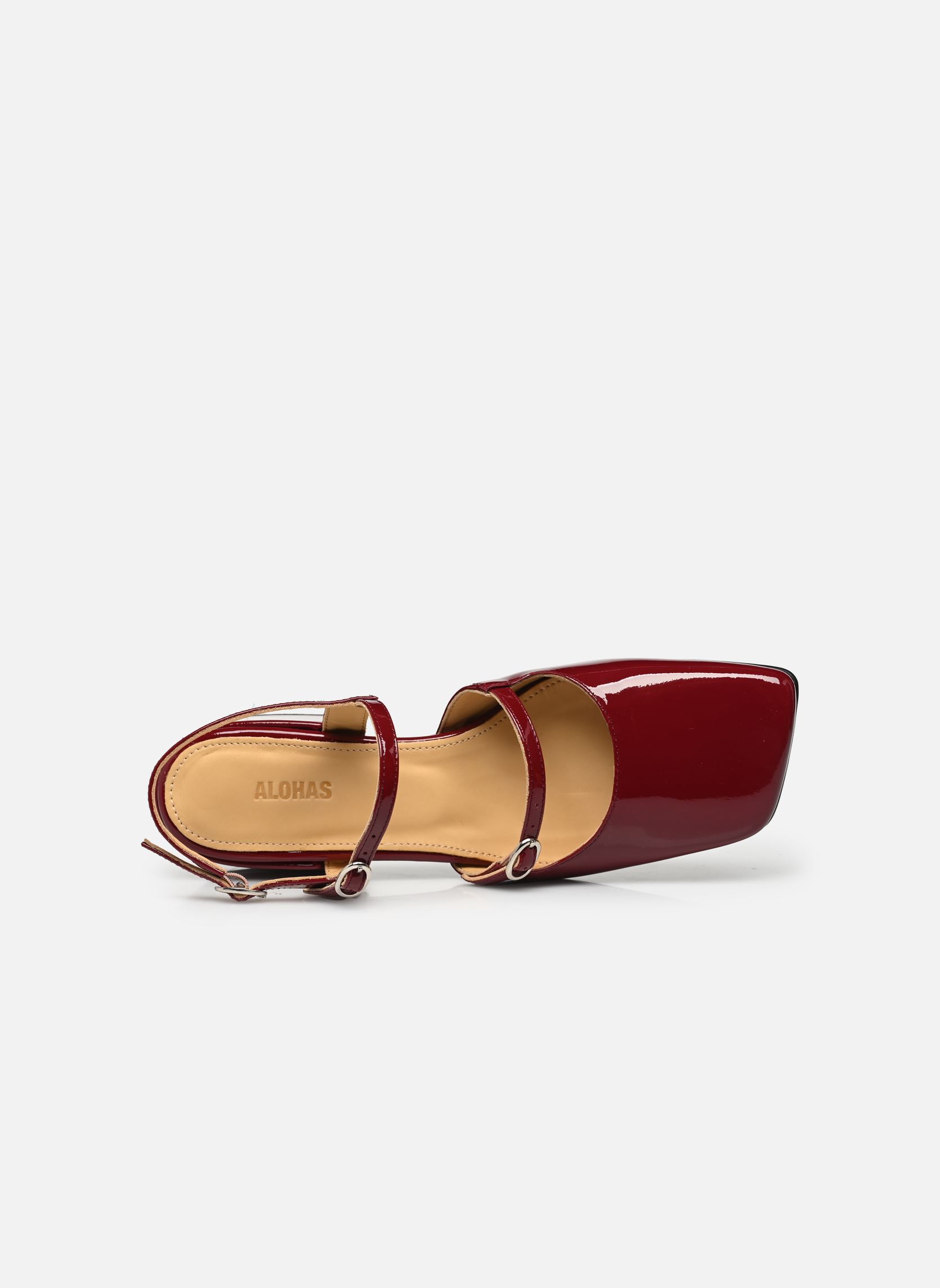 Slingback pumps Withnee dames bordeaux Alohas Slingback pumps Withnee dames bordeaux BURGUNDY LEATHER