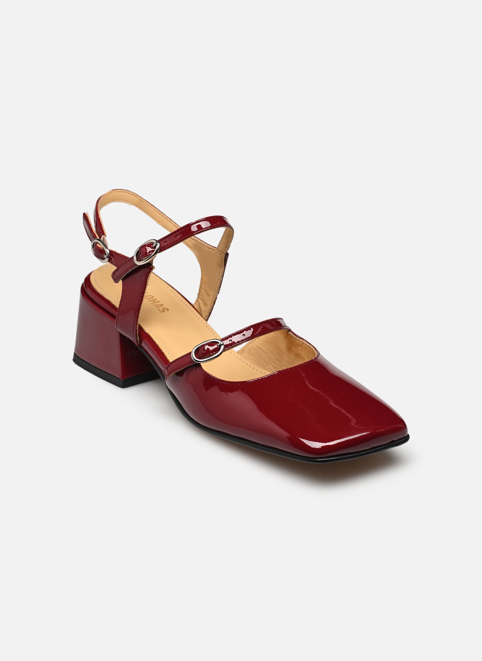 Slingback pumps Withnee dames bordeaux Alohas Slingback pumps Withnee dames bordeaux BURGUNDY LEATHER