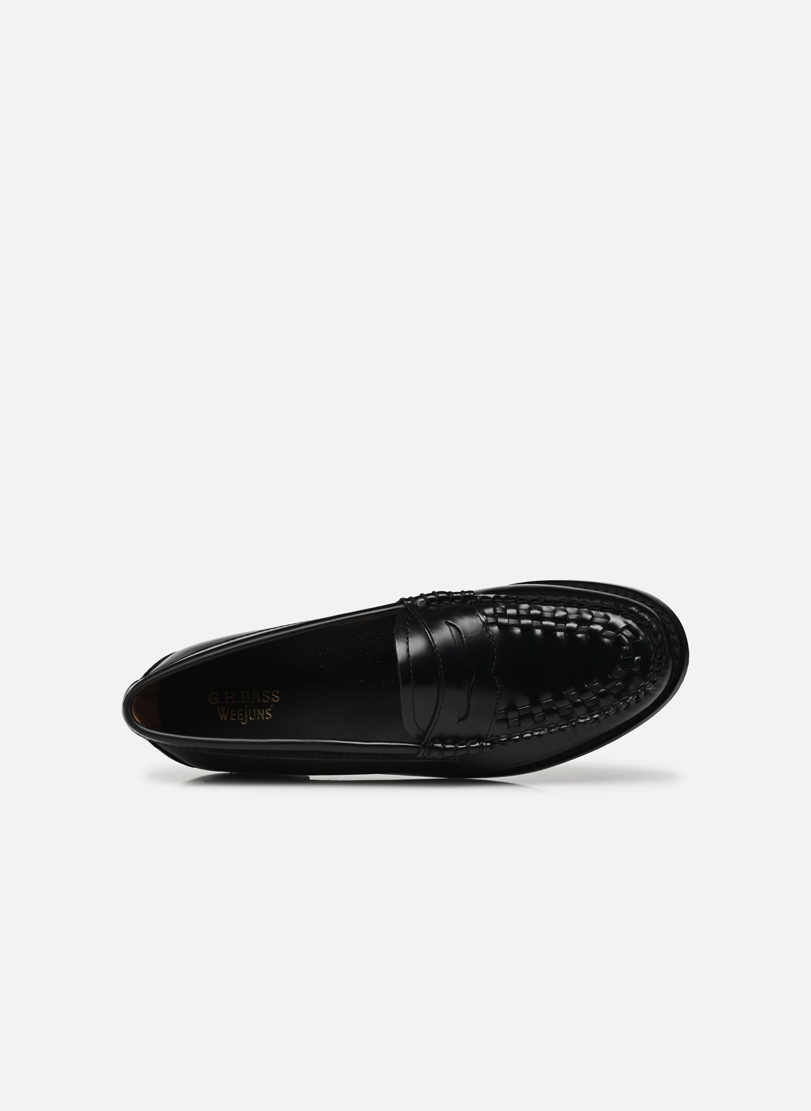 Mocassini WEEJUN WMN Penny Weave donna nero G.H. Bass Mocassini WEEJUN WMN Penny Weave donna nero Black Lthr Mono