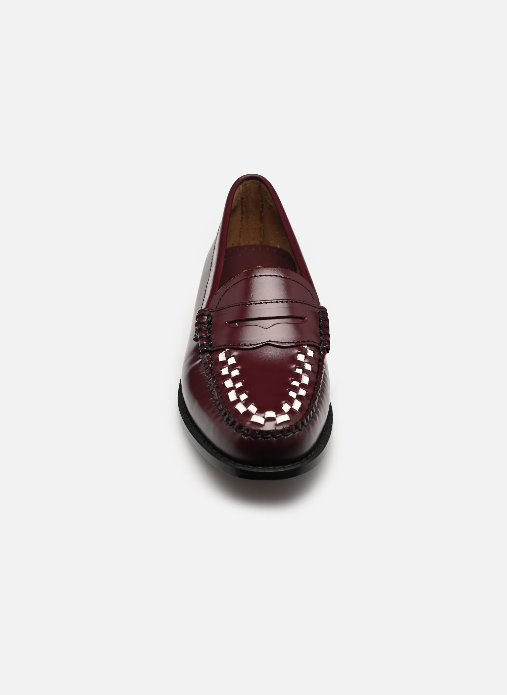 Loafer WEEJUN WMN Penny Weave damen bordeaux G.H. Bass Loafer WEEJUN WMN Penny Weave damen bordeaux WINE LTHR