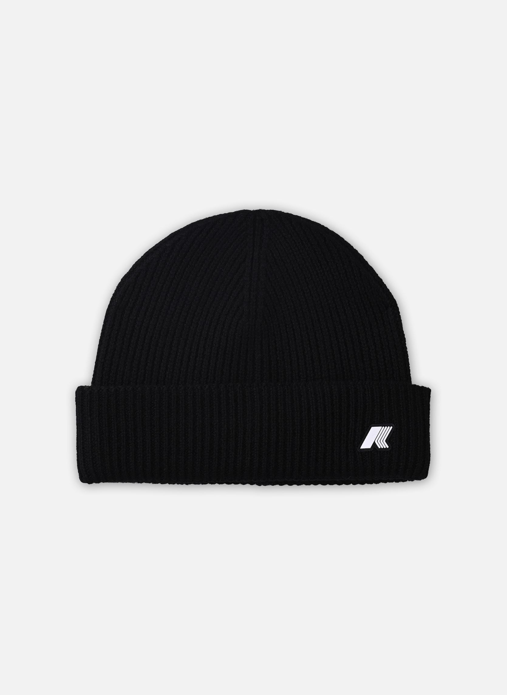 Bonnets Brice Cardigan Stitch Wool - Unisexe noir K-Way Bonnets Brice Cardigan Stitch Wool - Unisexe noir BLACK PURE