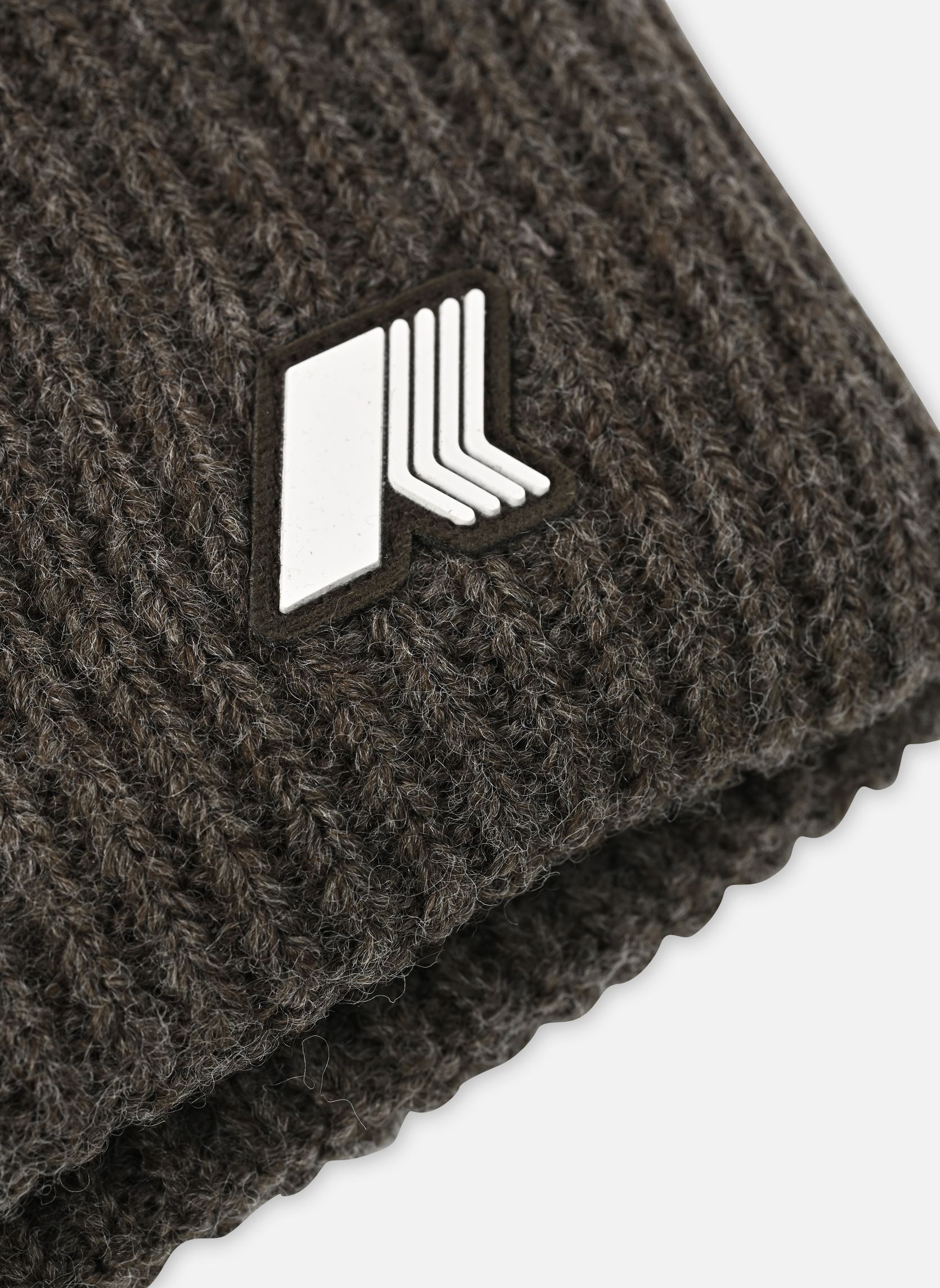 Bonnets Brice Cardigan Stitch Wool - Unisexe homme marron K-Way Bonnets Brice Cardigan Stitch Wool - Unisexe homme marron BLACK OLIVE MEL