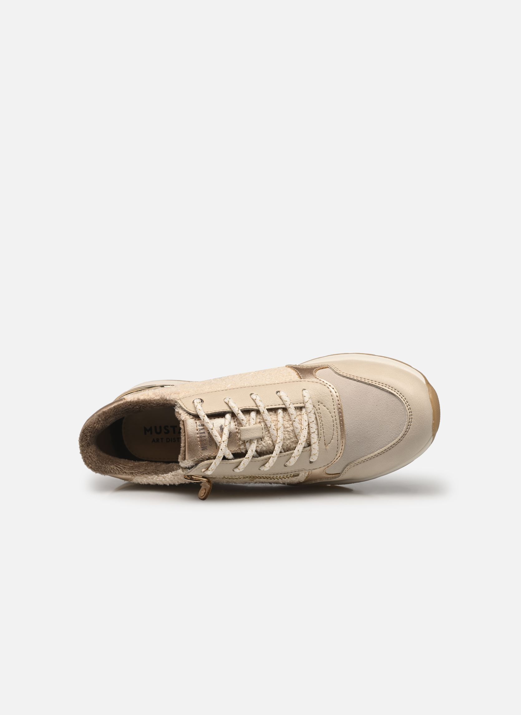 Baskets 1487302 femme beige Mustang shoes Baskets 1487302 femme beige Ivory