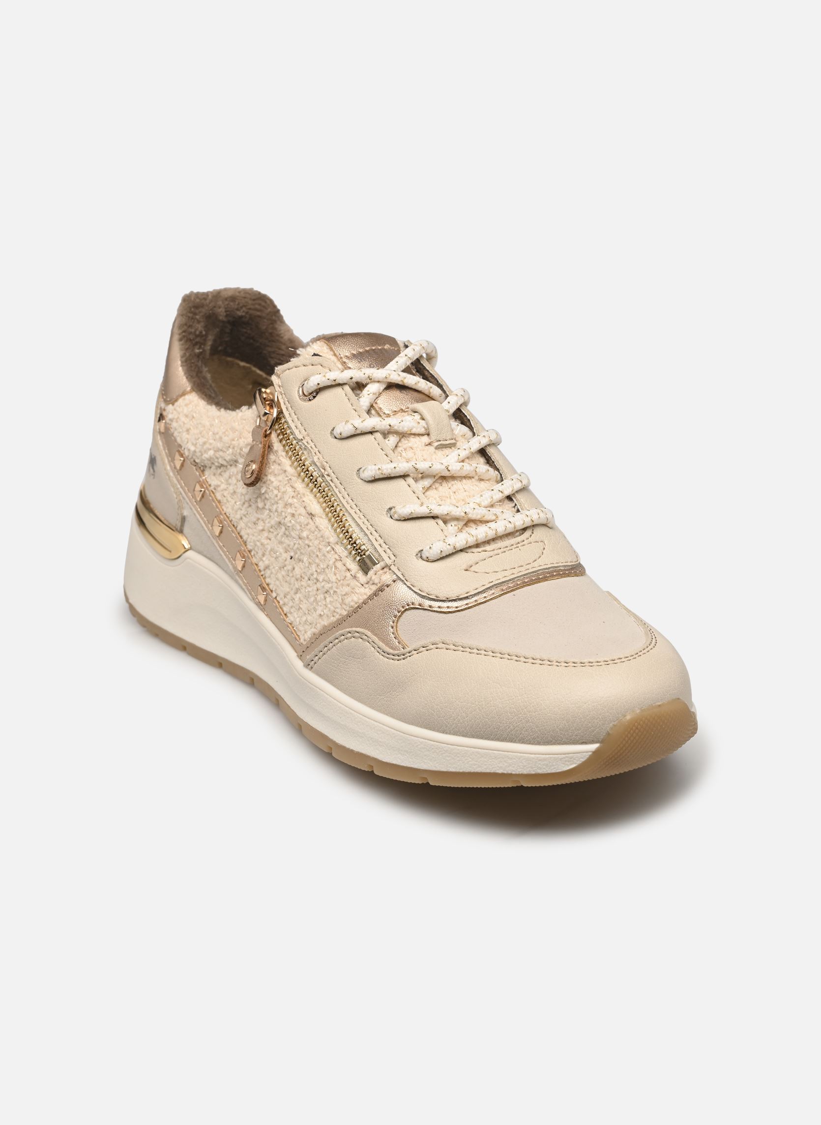 Baskets 1487302 femme beige Mustang shoes Baskets 1487302 femme beige Ivory