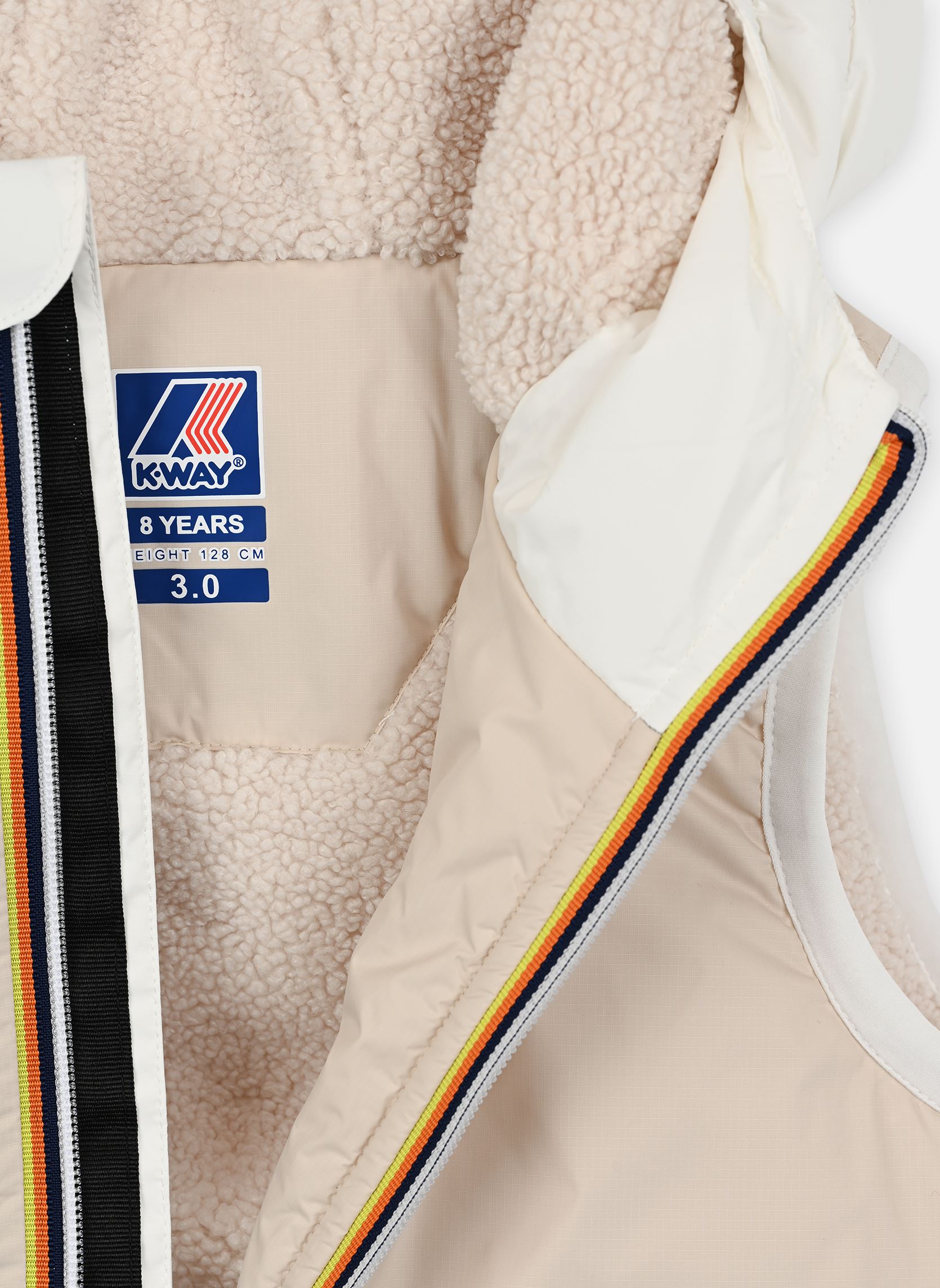 Chaquetas P.Le Vrai 3.0 Orlan Osertto k blanco K-Way Chaquetas P.Le Vrai 3.0 Orlan Osertto k blanco ECRU