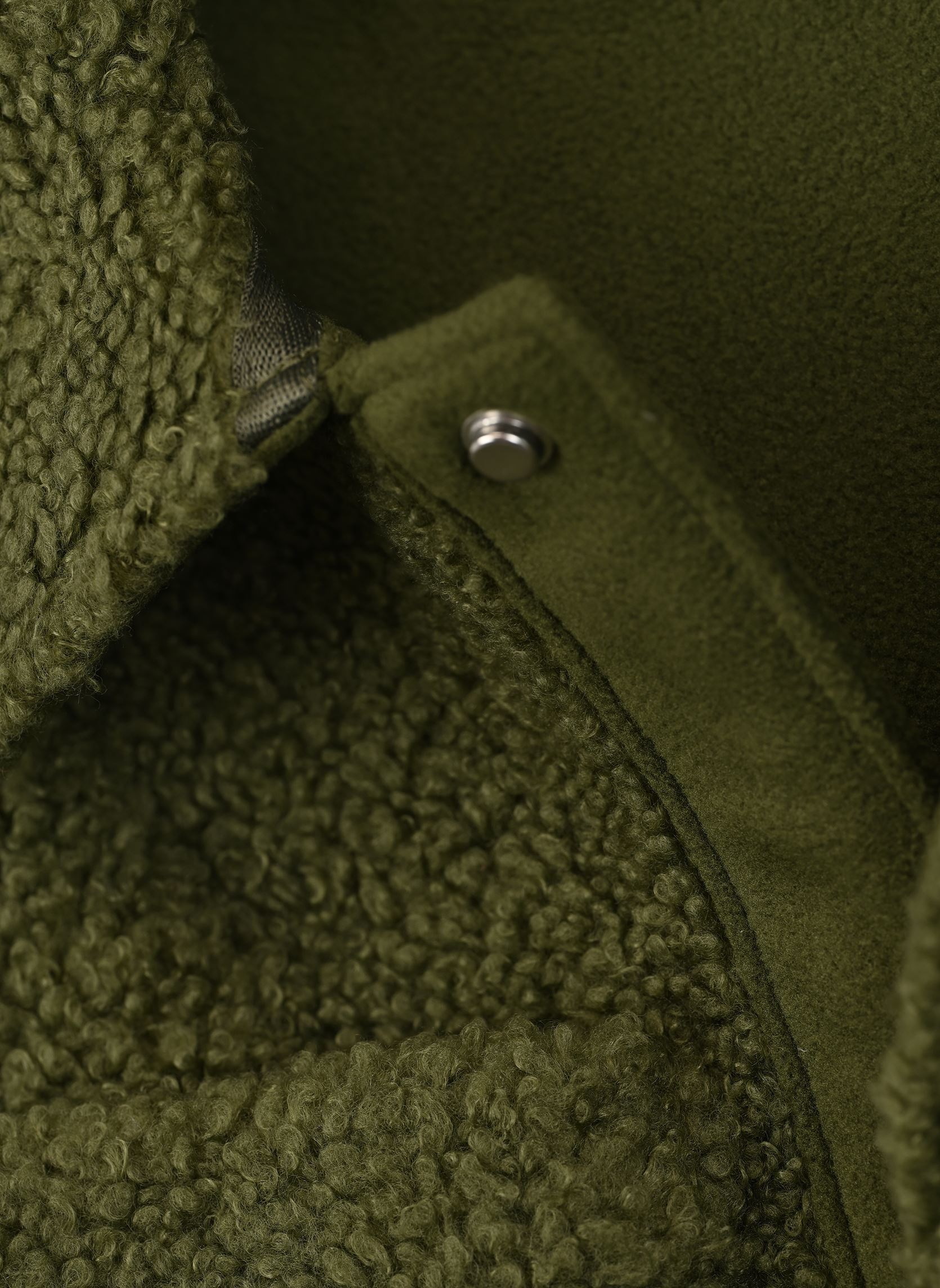 Vestes P.Cameron Sherpa Polar k vert K-Way Vestes P.Cameron Sherpa Polar k vert GREEN C