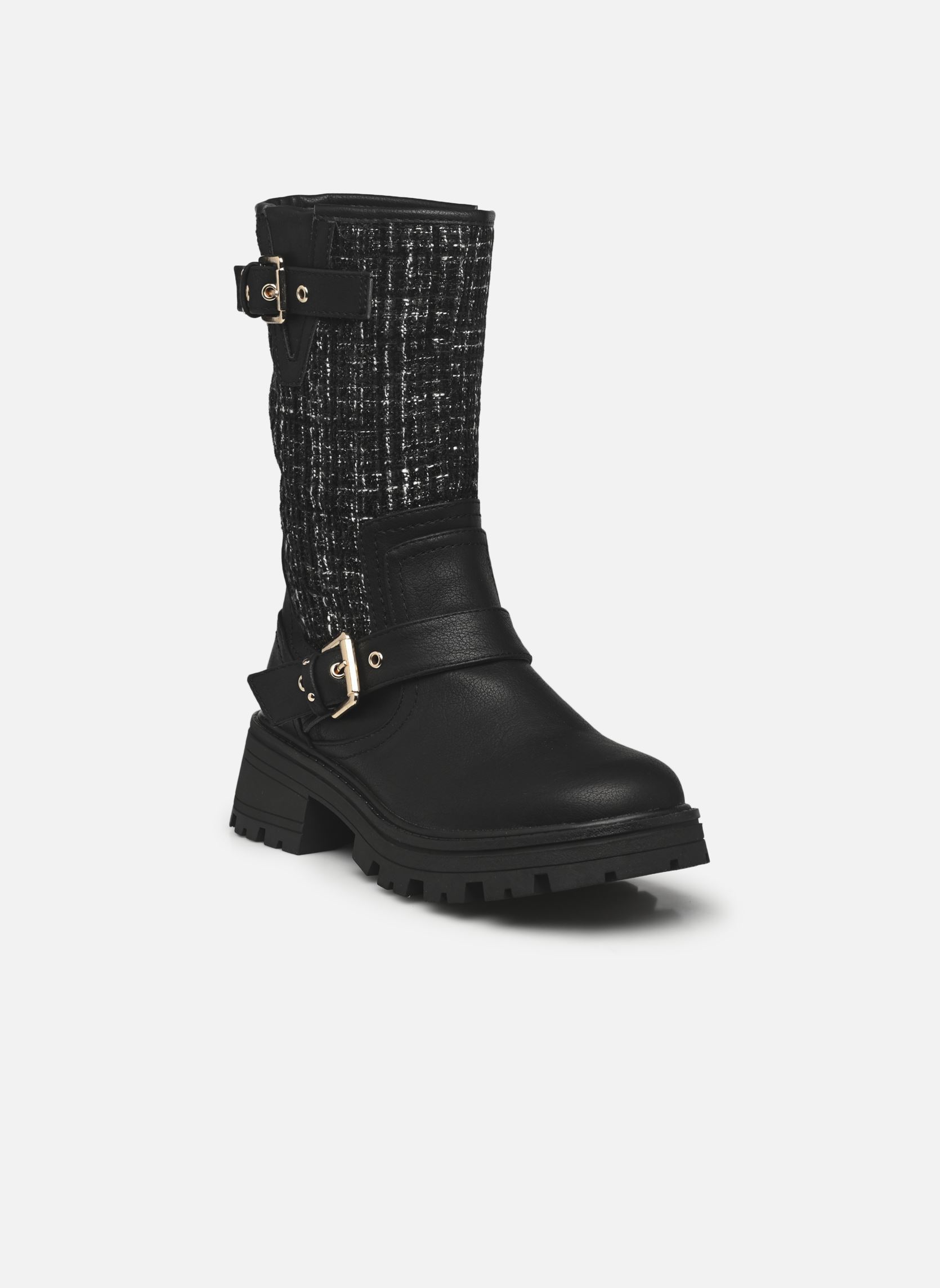 Enkellaarzen en boots 1469506 dames zwart Mustang shoes Enkellaarzen en boots 1469506 dames zwart Schwarz