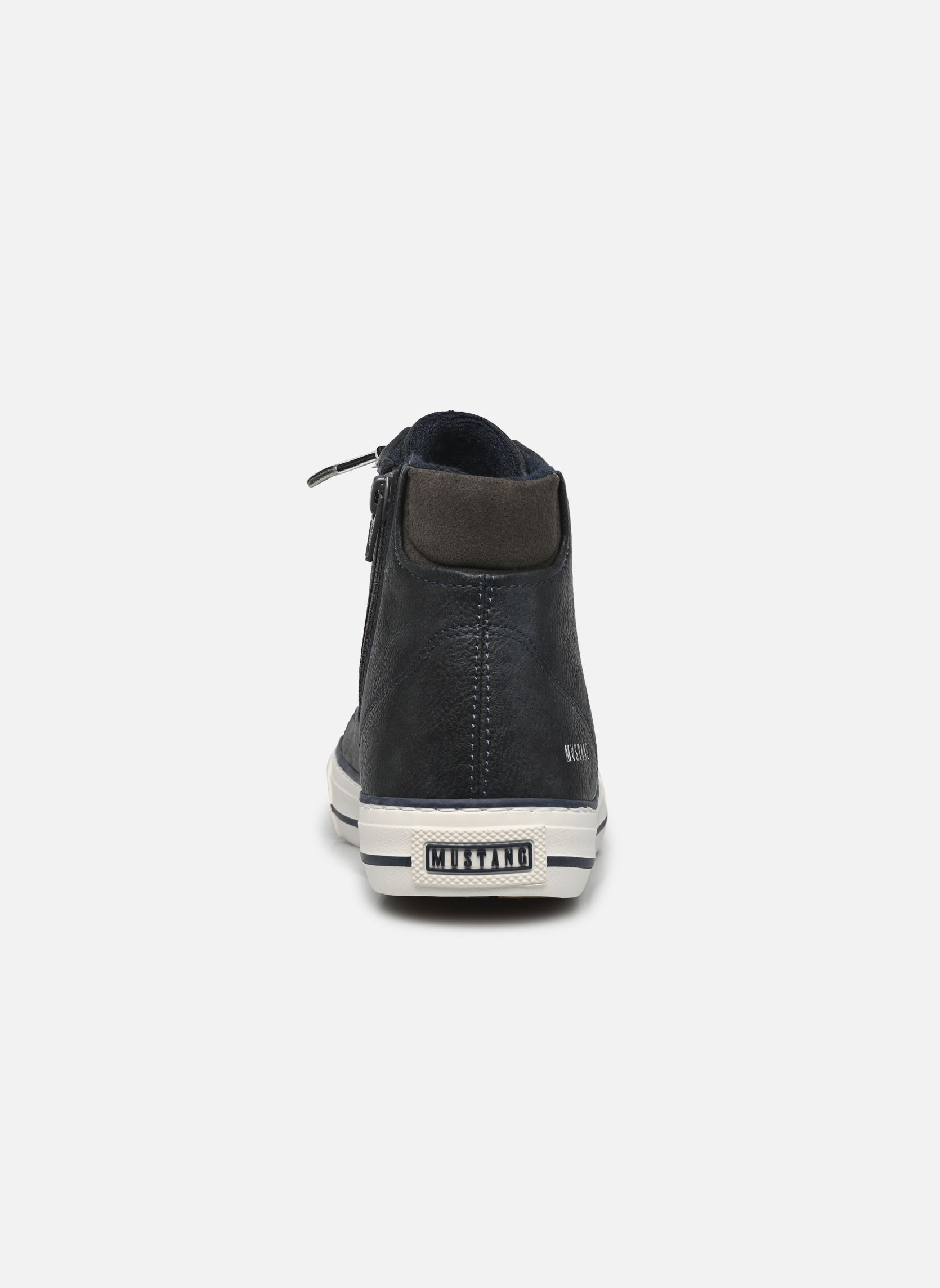 Hoge sneakers 1501501 dames blauw Mustang shoes Hoge sneakers 1501501 dames blauw Navy