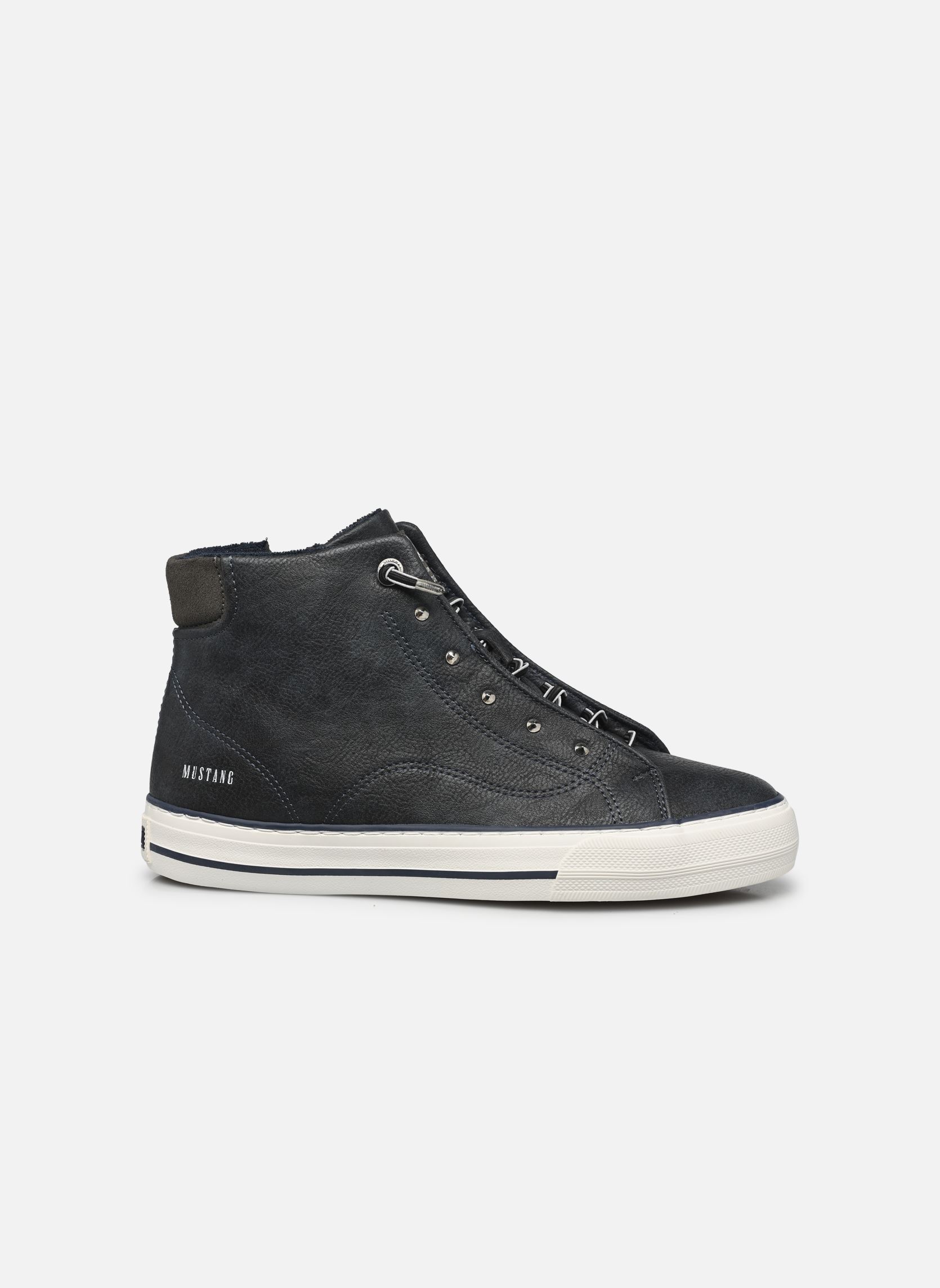 Hoge sneakers 1501501 dames blauw Mustang shoes Hoge sneakers 1501501 dames blauw Navy
