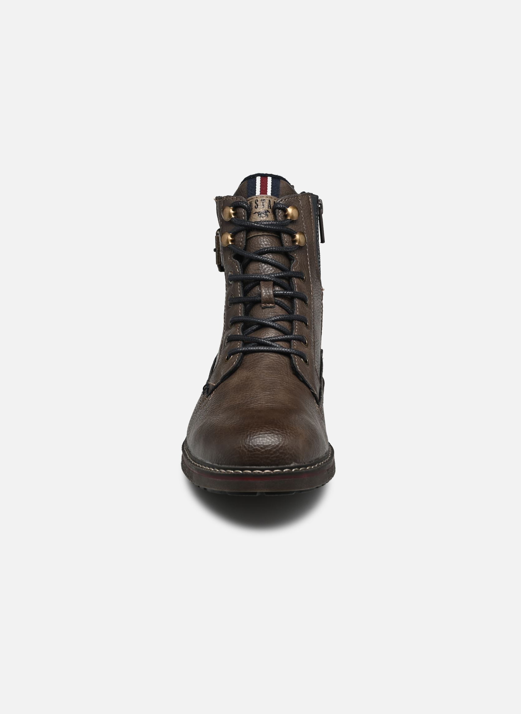 Bottines à lacets 4201501 homme marron Mustang shoes Bottines à lacets 4201501 homme marron Kaffee