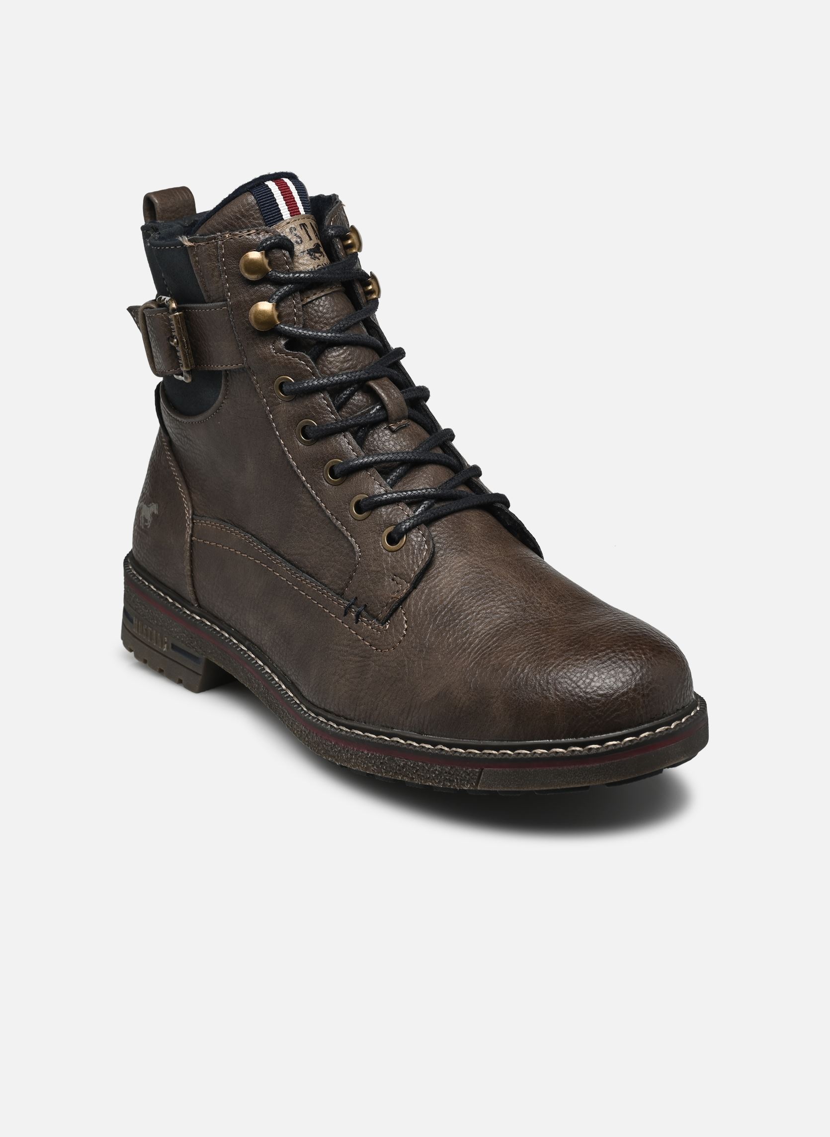 Bottines à lacets 4201501 homme marron Mustang shoes Bottines à lacets 4201501 homme marron Kaffee