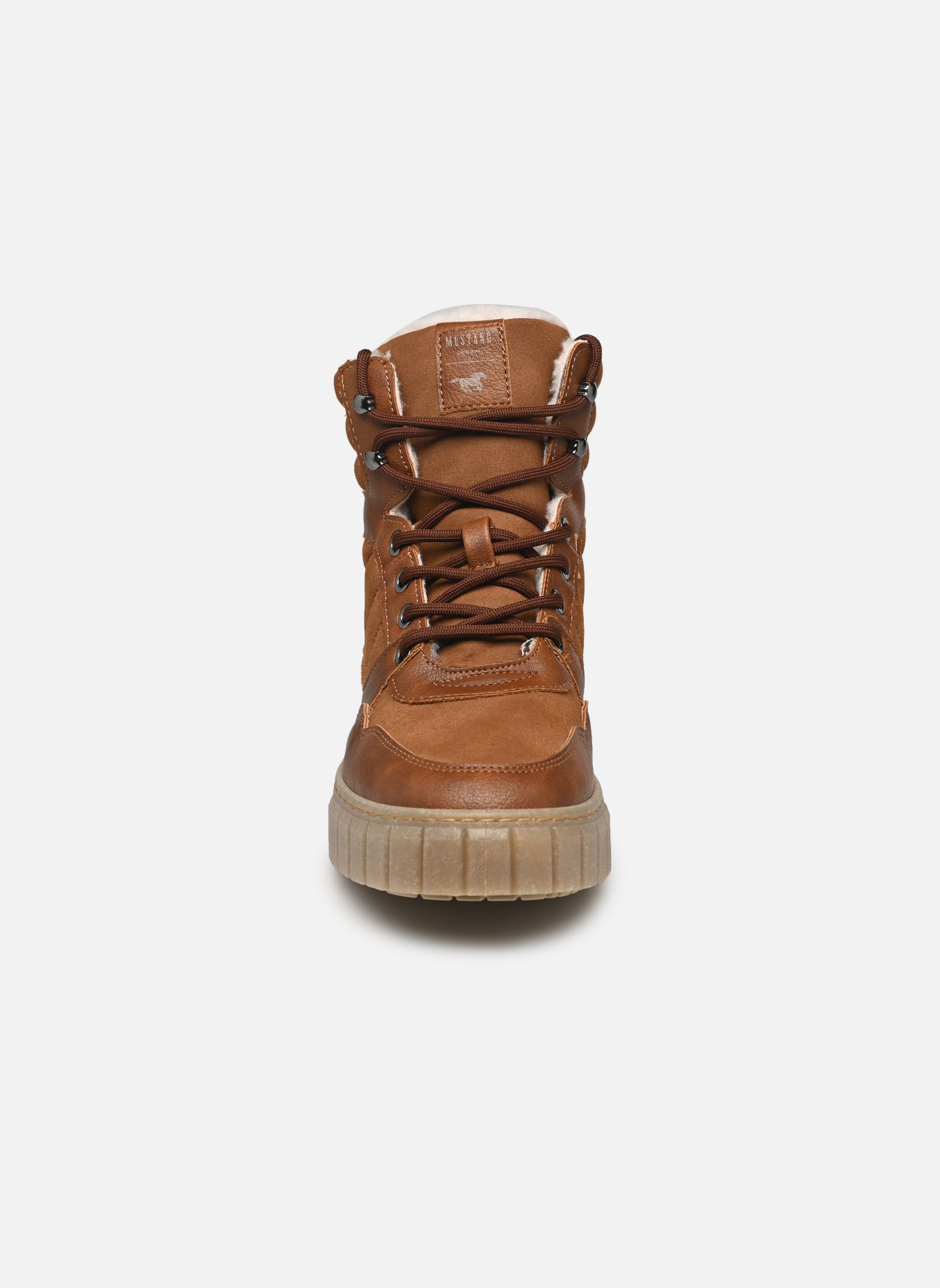 Zapatillas altas 1446605 mujer marrón Mustang shoes Zapatillas altas 1446605 mujer marrón Cognac