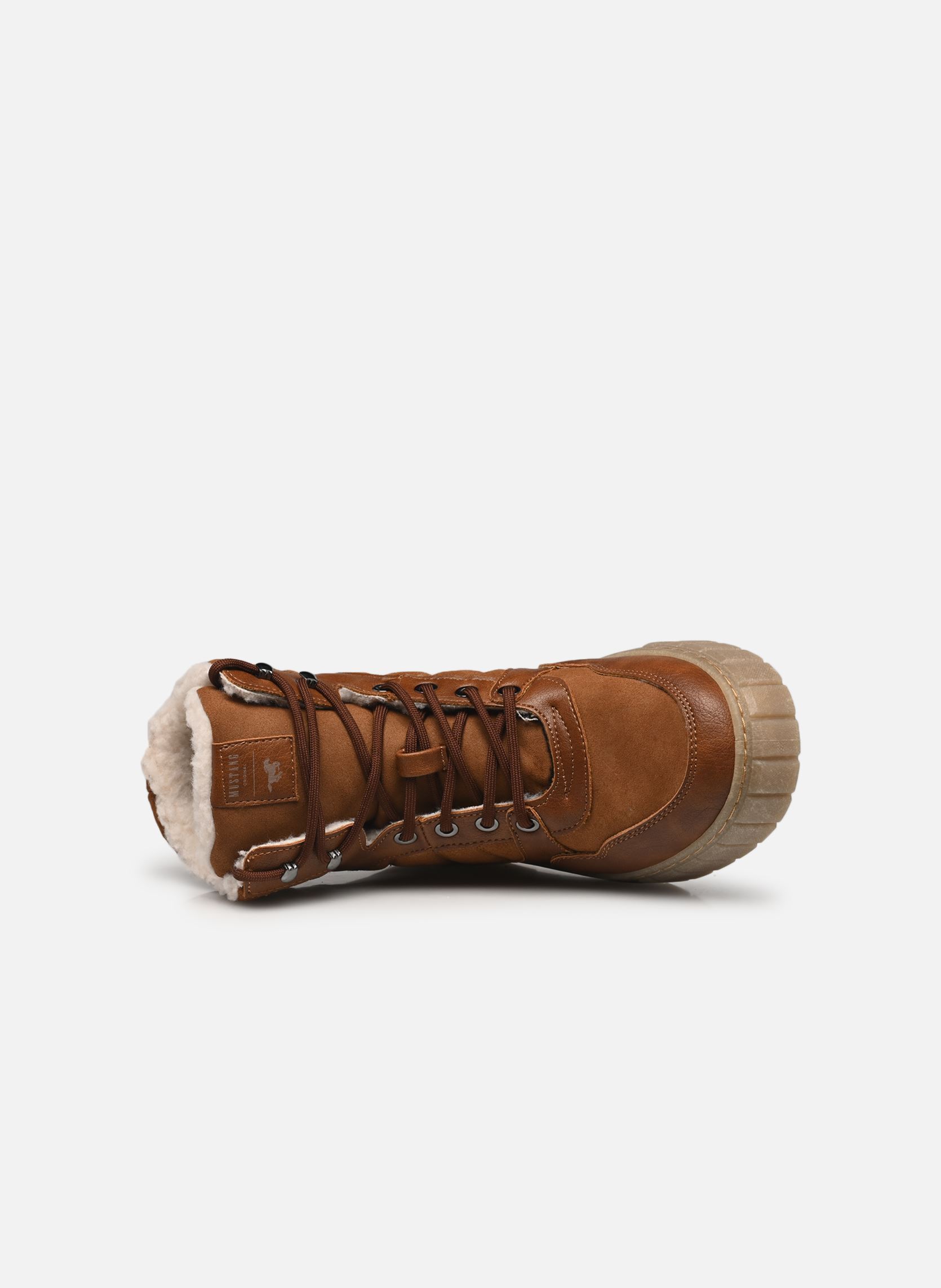 Zapatillas altas 1446605 mujer marrón Mustang shoes Zapatillas altas 1446605 mujer marrón Cognac