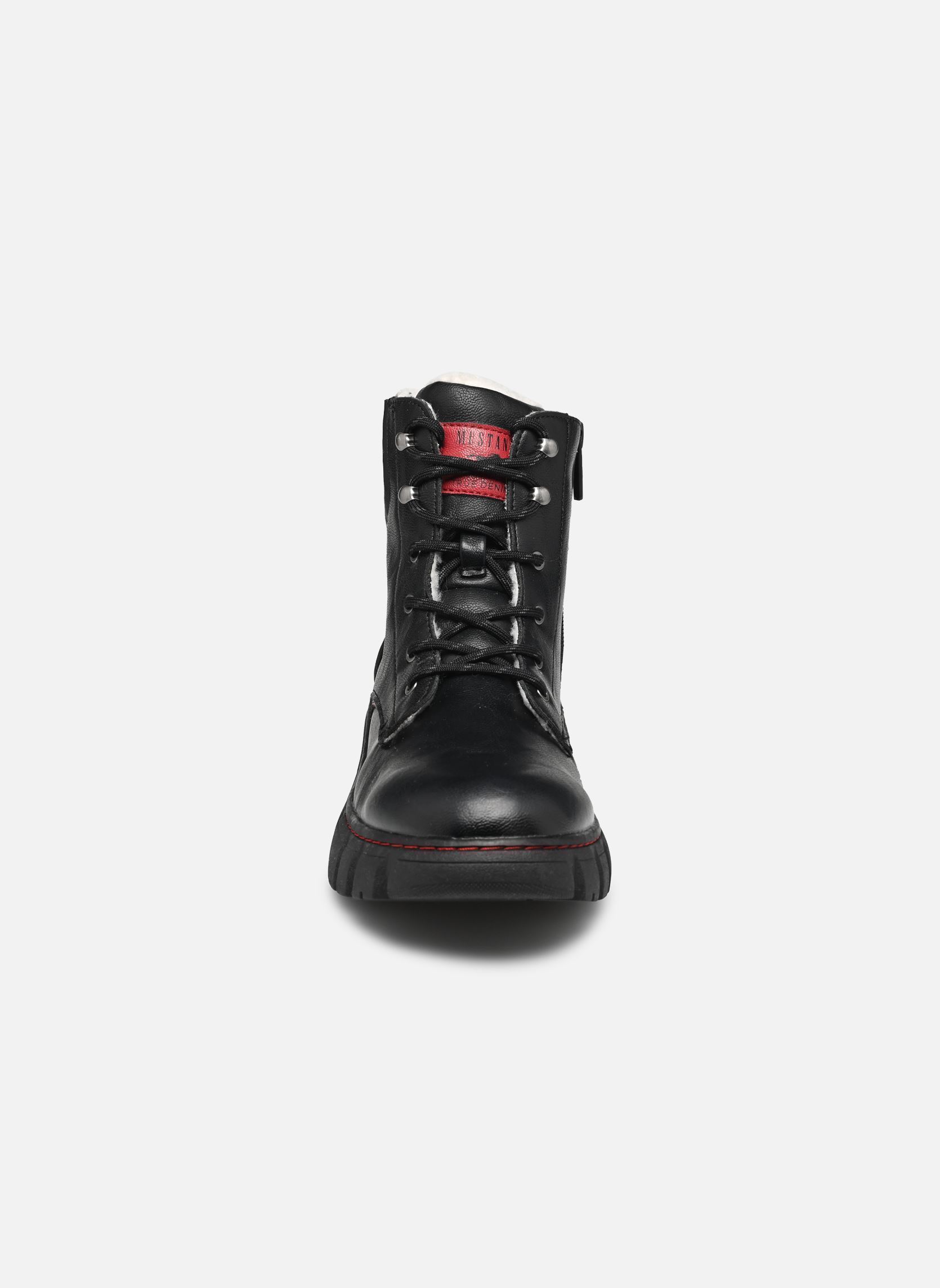 Bottines à lacets 1499601 femme noir Mustang shoes Bottines à lacets 1499601 femme noir Schwarz